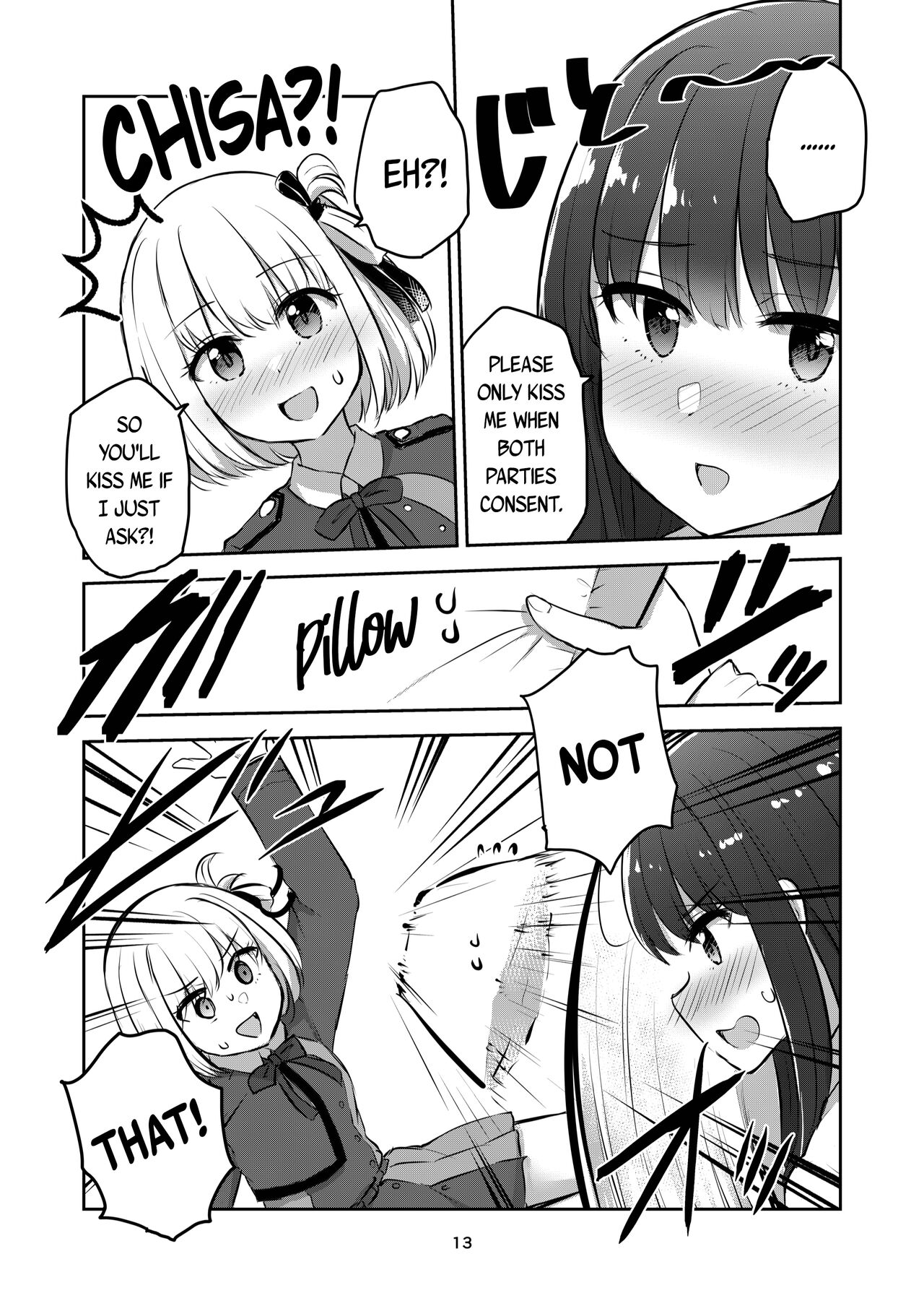 [Kyou Majo! (Uemura Navia)]Kimi to Watashi no, Kankei no, Shoumei. | The Proof of Our Relationship(Lycoris Recoil) [English] [/u/ scanlations] [Digital] Page 13