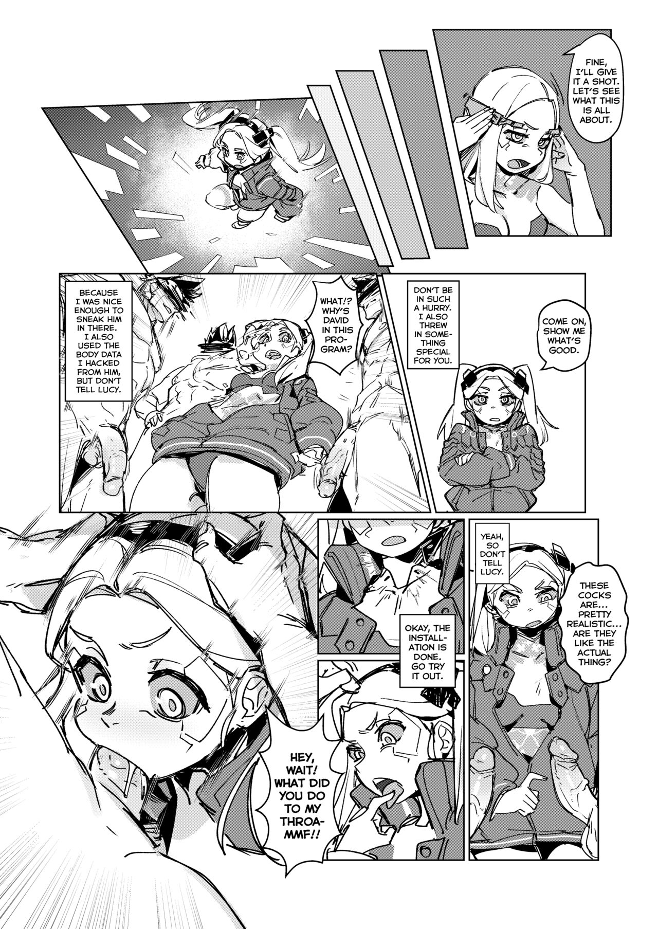 [BergYB]CyberDICK ERORUNNERS(Cyberpunk: Edgerunners) [English] Page 3