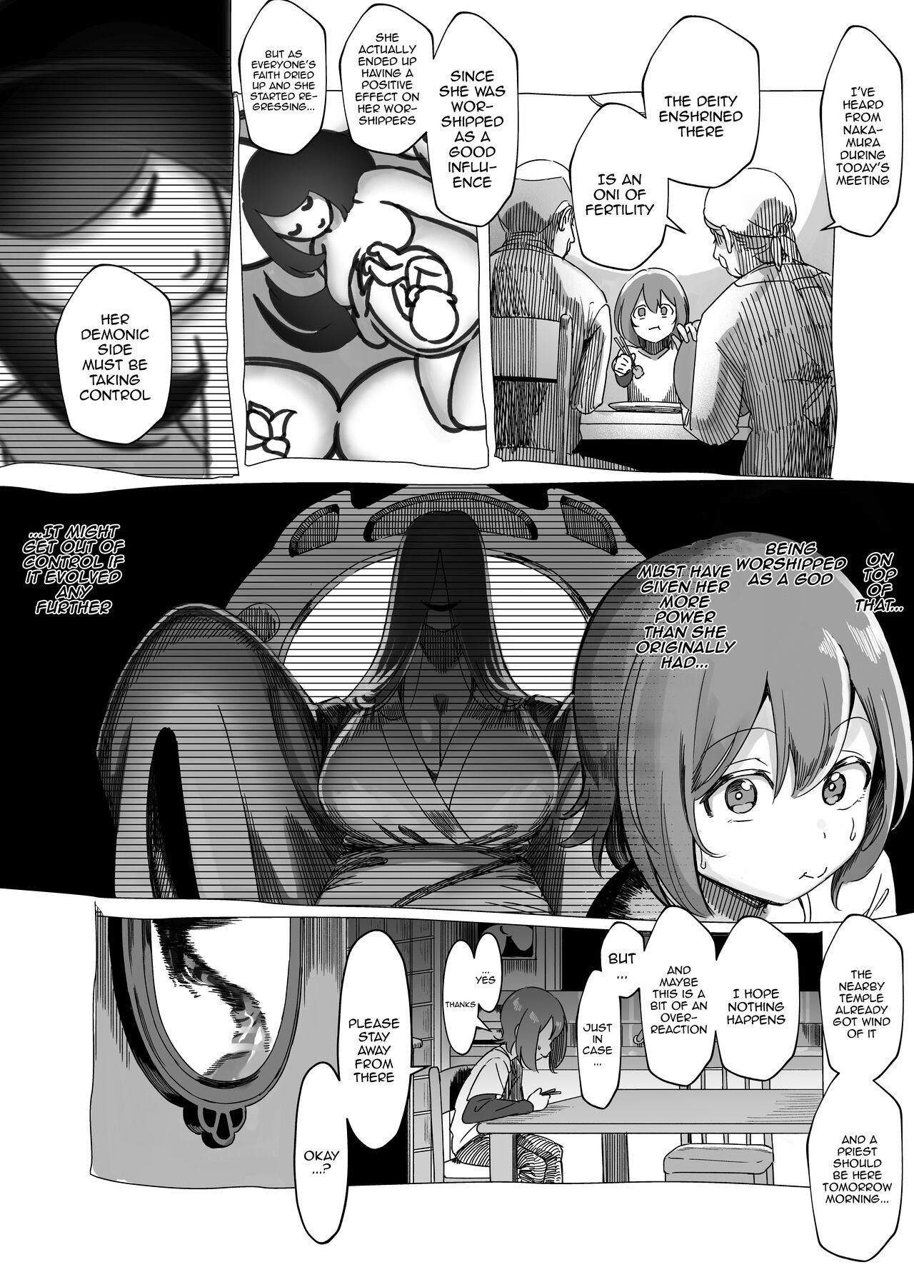 [Akabane Aomori]Bojin Sakusei | Mother God's Semen Extraction[English] {Doujins.com} Page 18