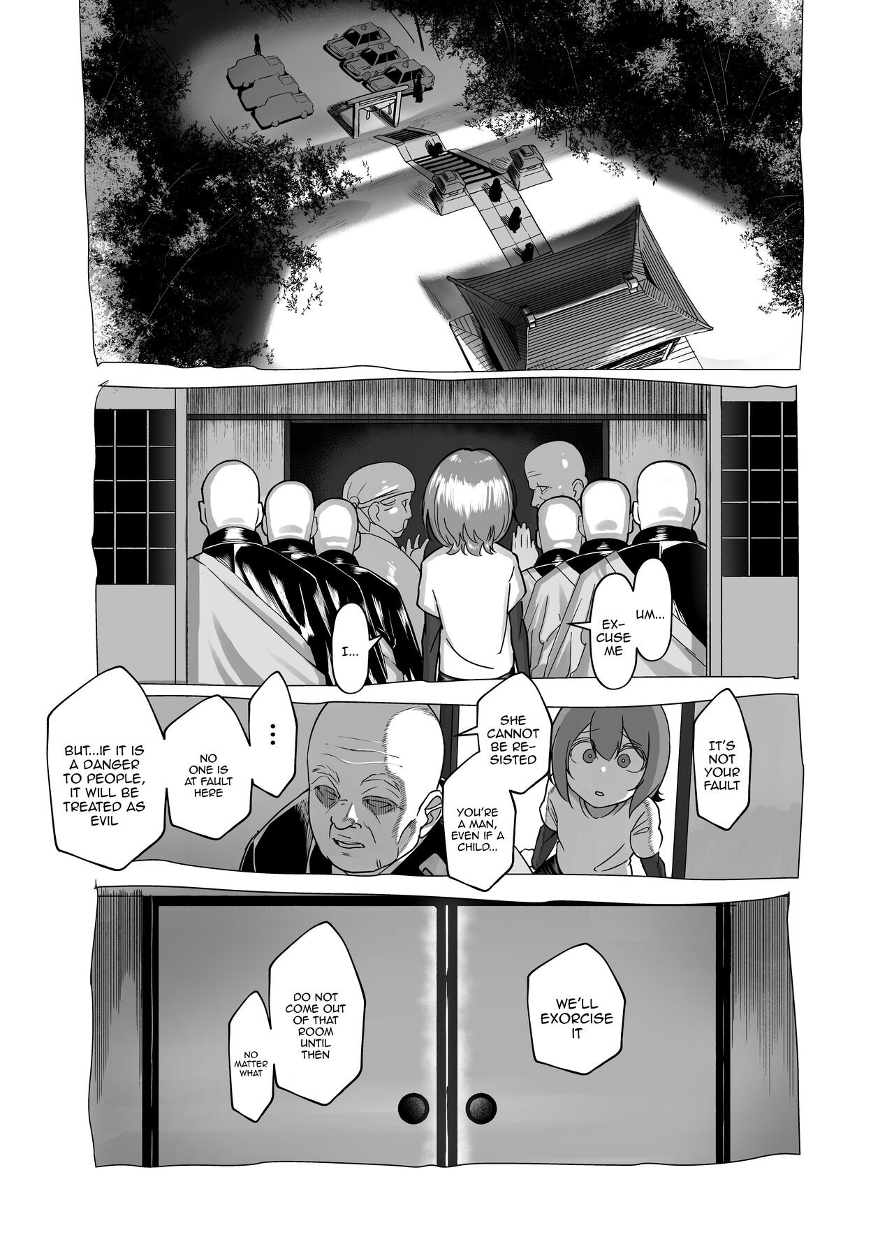 [Akabane Aomori]Bojin Sakusei | Mother God's Semen Extraction[English] {Doujins.com} Page 19