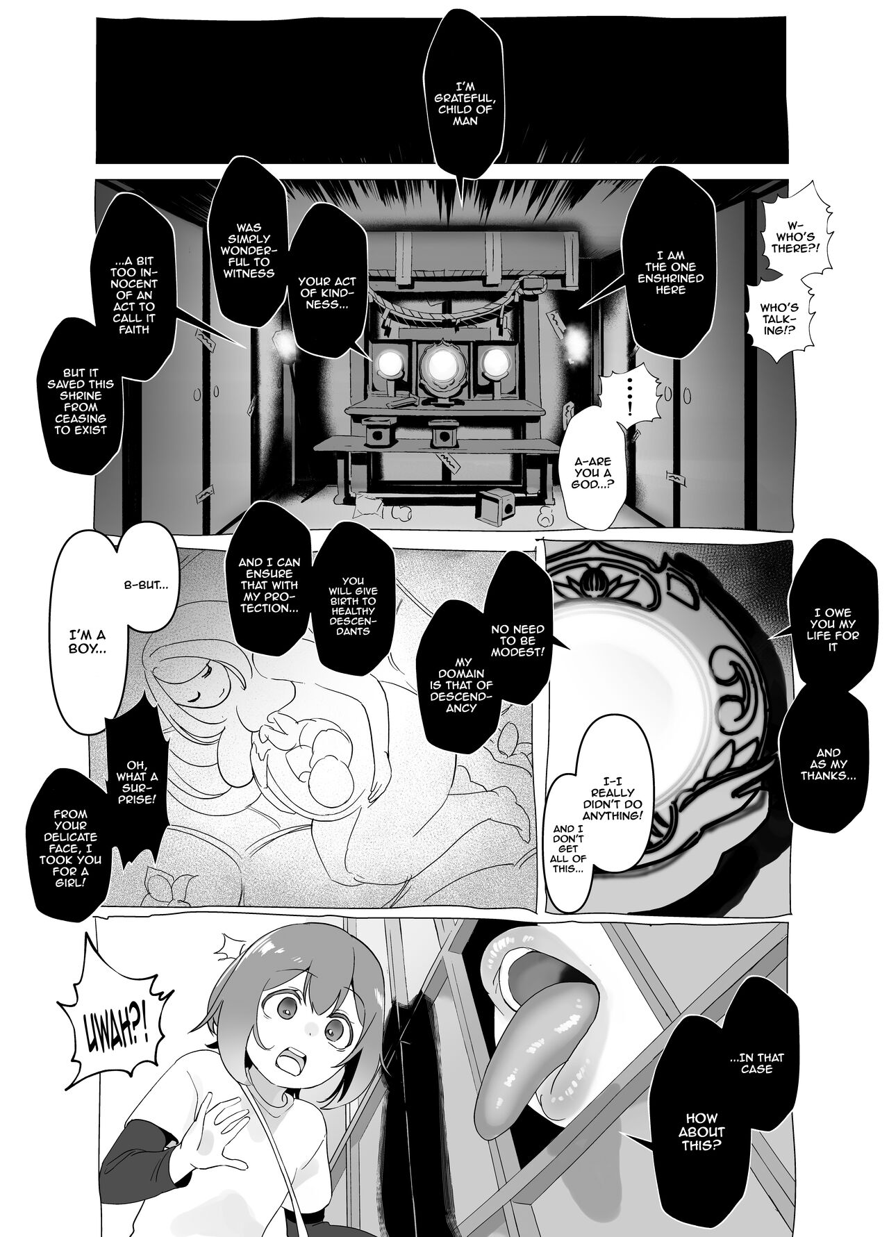 [Akabane Aomori]Bojin Sakusei | Mother God's Semen Extraction[English] {Doujins.com} Page 4