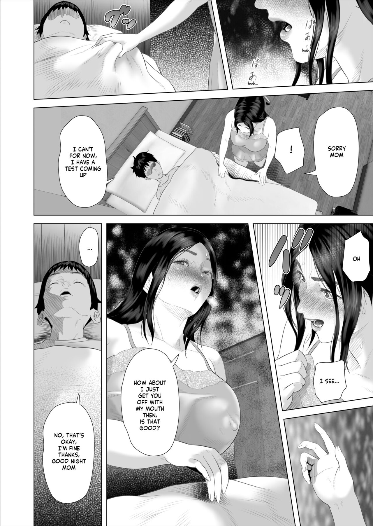 [Hyo-dou (Hyji)]Kinjo Yuuwaku Boku ga Okaa-san to Konna Koto ni Nacchau Hanashi 7 ~Kinjoku Hen~| How I Came To Be This Way With My Mother 7 - Withdrawal Volume[English] [innyinny] Page 28