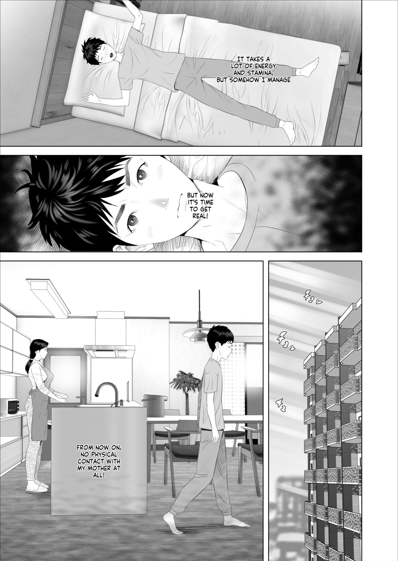 [Hyo-dou (Hyji)]Kinjo Yuuwaku Boku ga Okaa-san to Konna Koto ni Nacchau Hanashi 7 ~Kinjoku Hen~| How I Came To Be This Way With My Mother 7 - Withdrawal Volume[English] [innyinny] Page 7