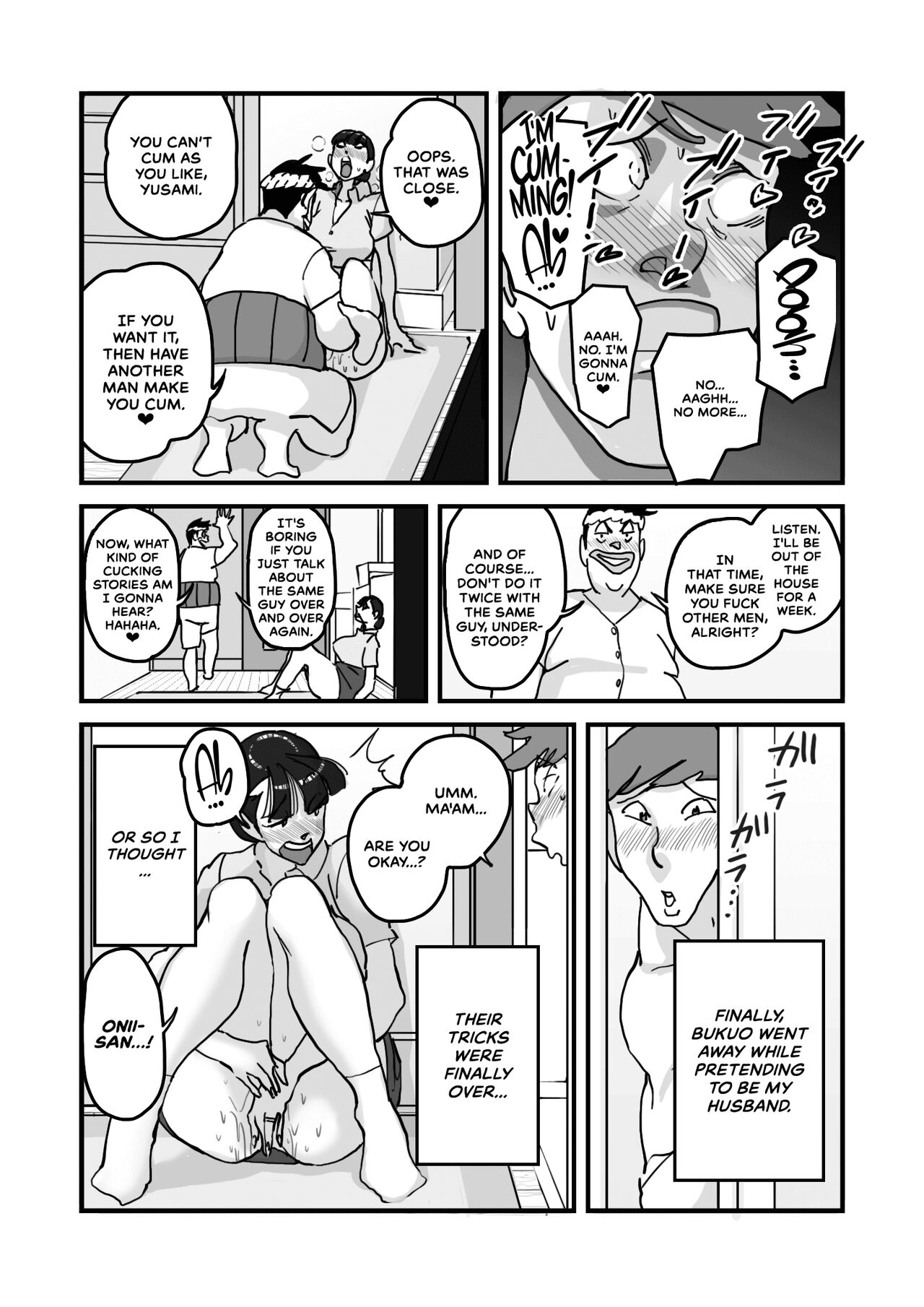 [maple-go]Hitozuma Yusami Sanbusaku Soushuuhen | Married Woman Yusami Trilogy Compilation[English] Page 14