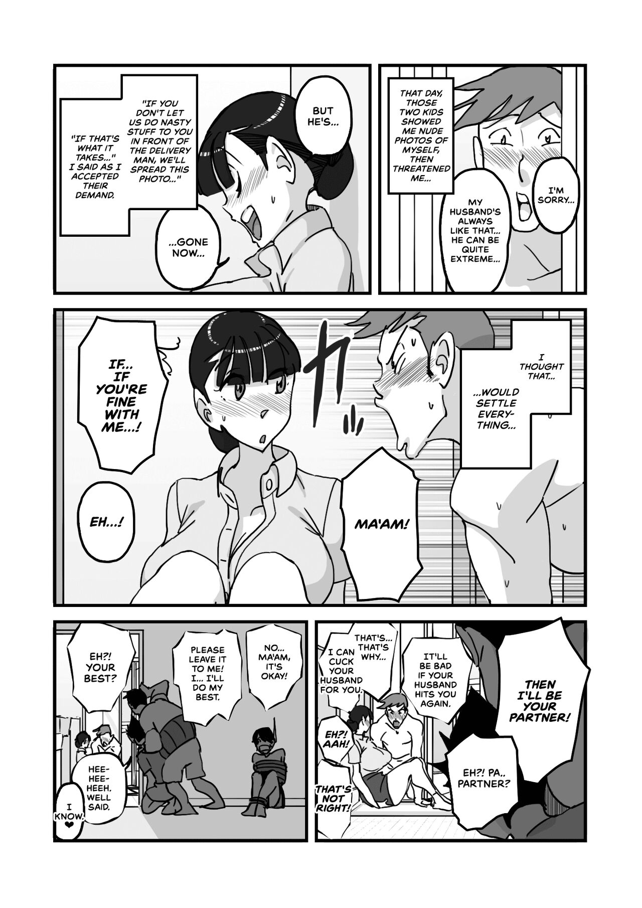 [maple-go]Hitozuma Yusami Sanbusaku Soushuuhen | Married Woman Yusami Trilogy Compilation[English] Page 15
