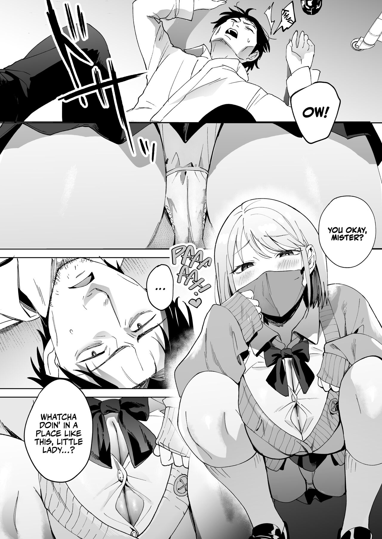 [Manmaya (Same Manma)]Jinsei Sayonara 5 byou-mae, Nazo-JK ni Kuwareru | Devoured by a Mysterious High School Girl 5 Seconds before I Bid My Life Farewell[English] [korafu] [Digital] Page 3