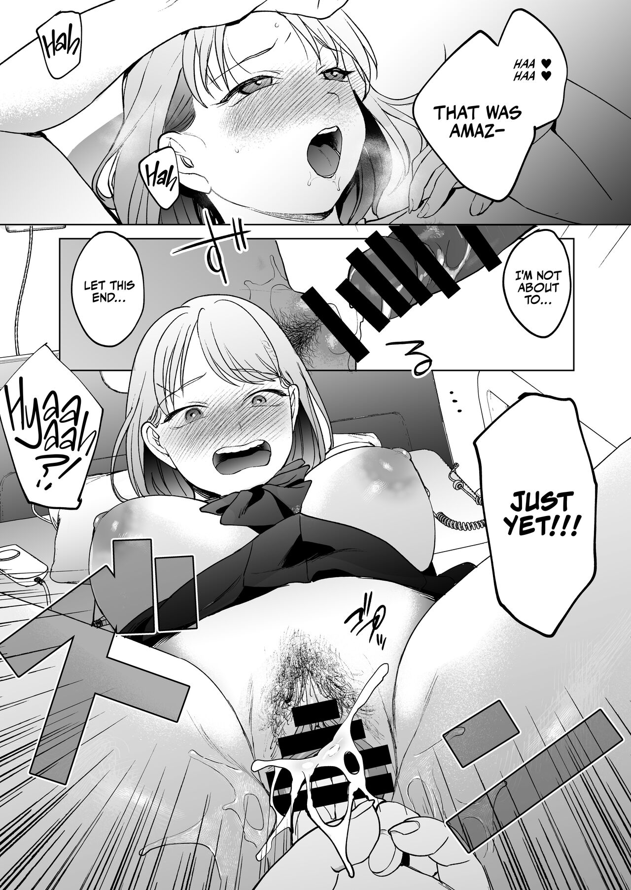 [Manmaya (Same Manma)]Jinsei Sayonara 5 byou-mae, Nazo-JK ni Kuwareru | Devoured by a Mysterious High School Girl 5 Seconds before I Bid My Life Farewell[English] [korafu] [Digital] Page 50