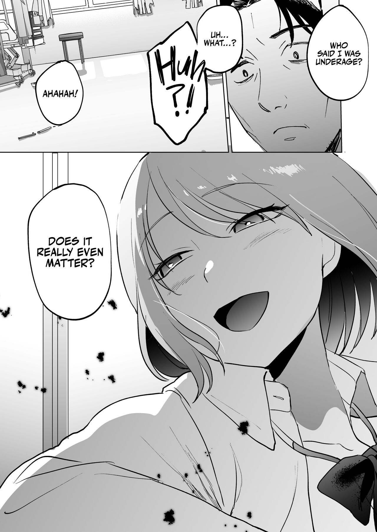 [Manmaya (Same Manma)]Jinsei Sayonara 5 byou-mae, Nazo-JK ni Kuwareru | Devoured by a Mysterious High School Girl 5 Seconds before I Bid My Life Farewell[English] [korafu] [Digital] Page 57