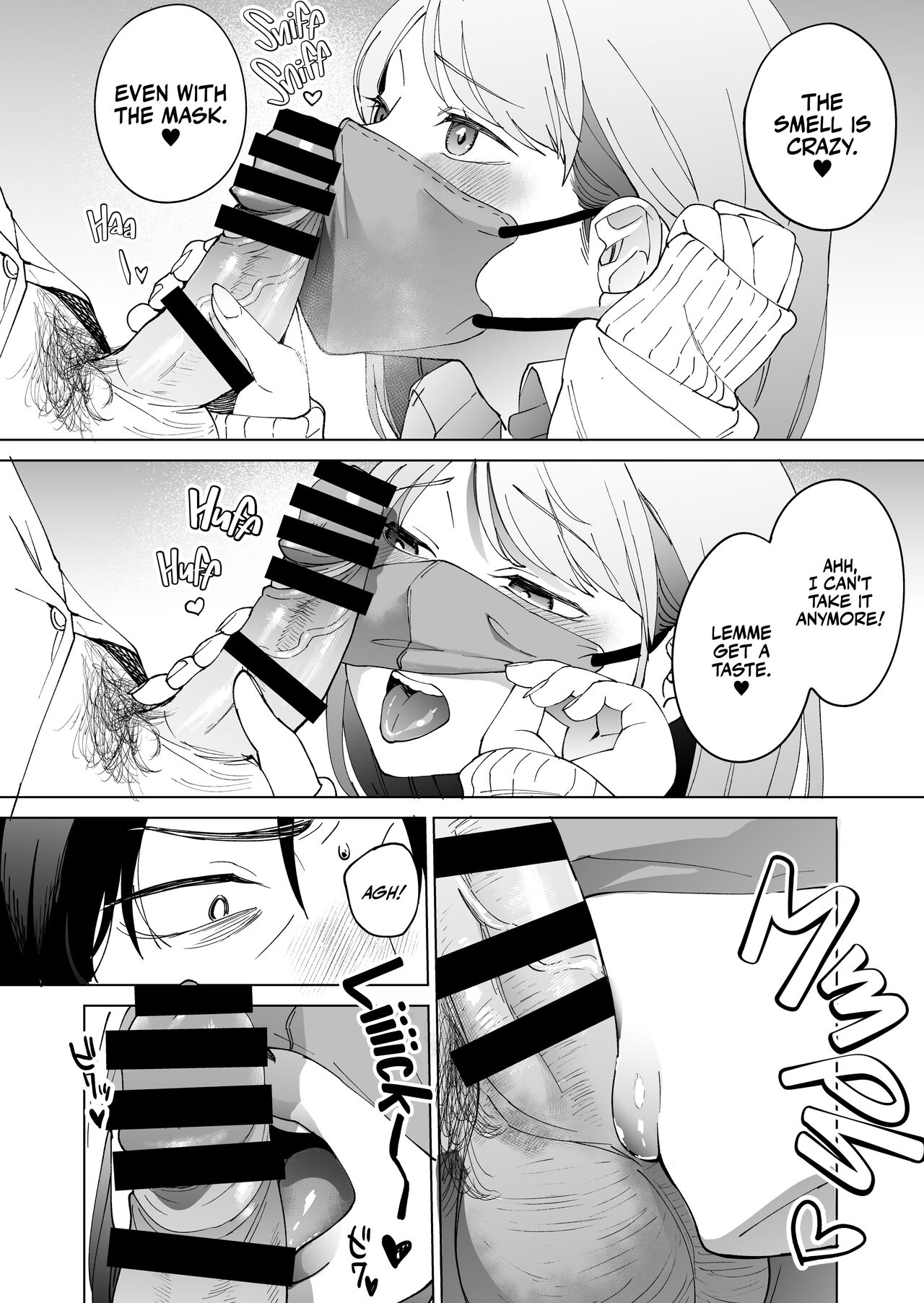 [Manmaya (Same Manma)]Jinsei Sayonara 5 byou-mae, Nazo-JK ni Kuwareru | Devoured by a Mysterious High School Girl 5 Seconds before I Bid My Life Farewell[English] [korafu] [Digital] Page 9