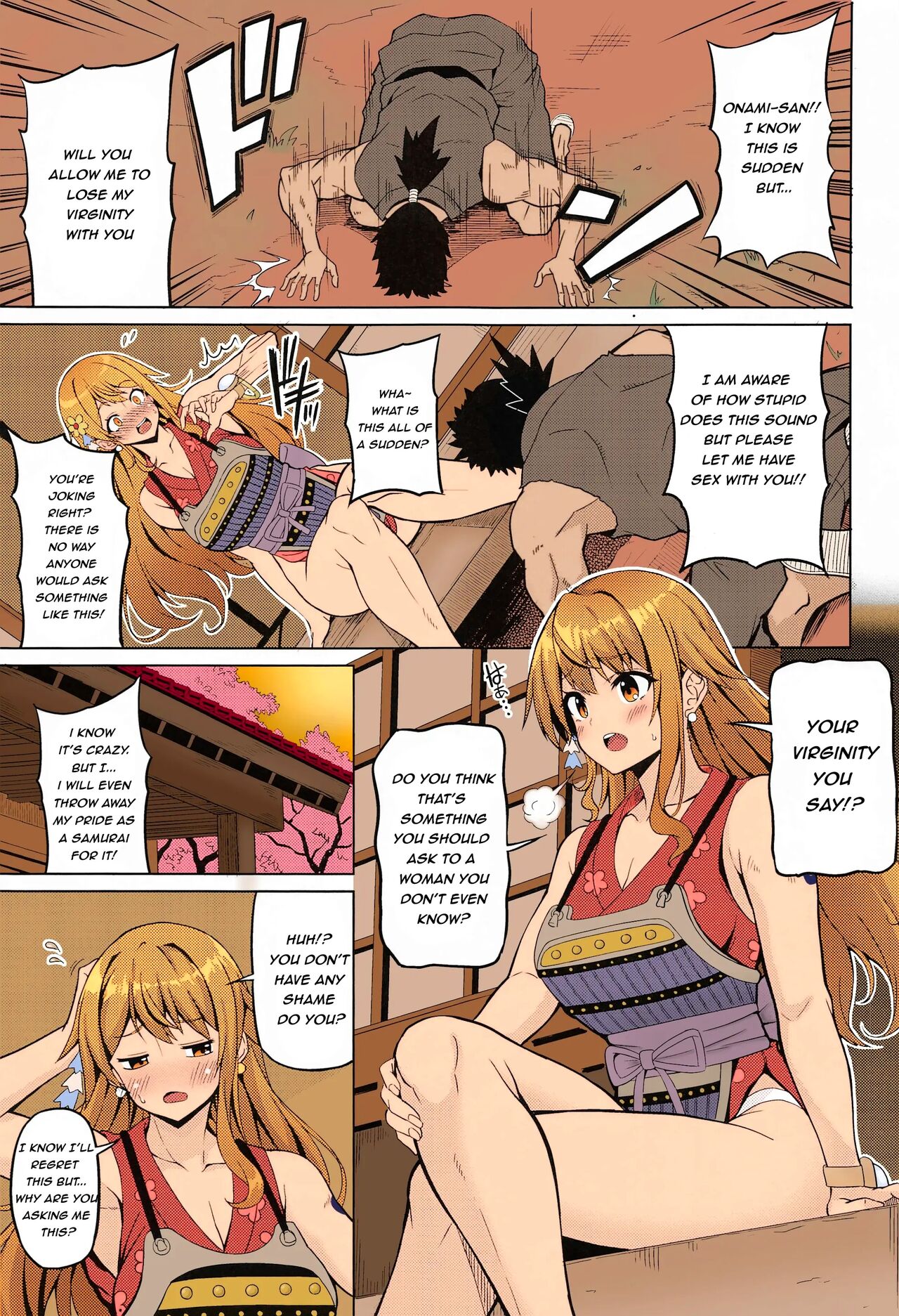 (CT43) [BRAVE HEART petit (KOJIROU!)]Kaizoku Kyonyuu Wa Ni(One Piece) [English] [Colorized] Page 2