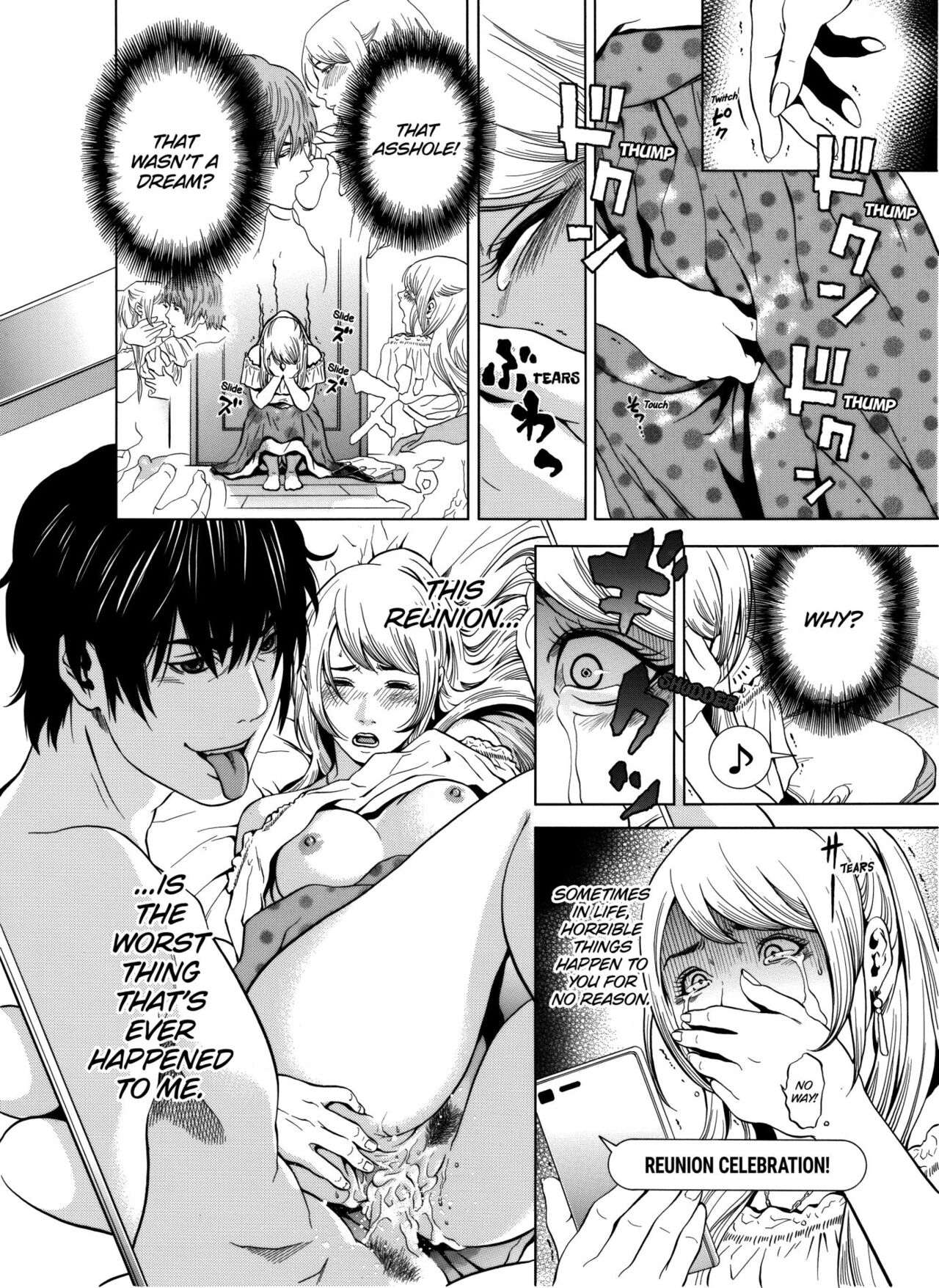 [Yuuki Ryo]Netorareru.~ Tsuma ga Ochi Yuku Hen'ai Kairaku no Hate ni...1 | NETORARERU, A Wife's Descent Into Sinful Pleasures 1[English] [Decensored] Page 25