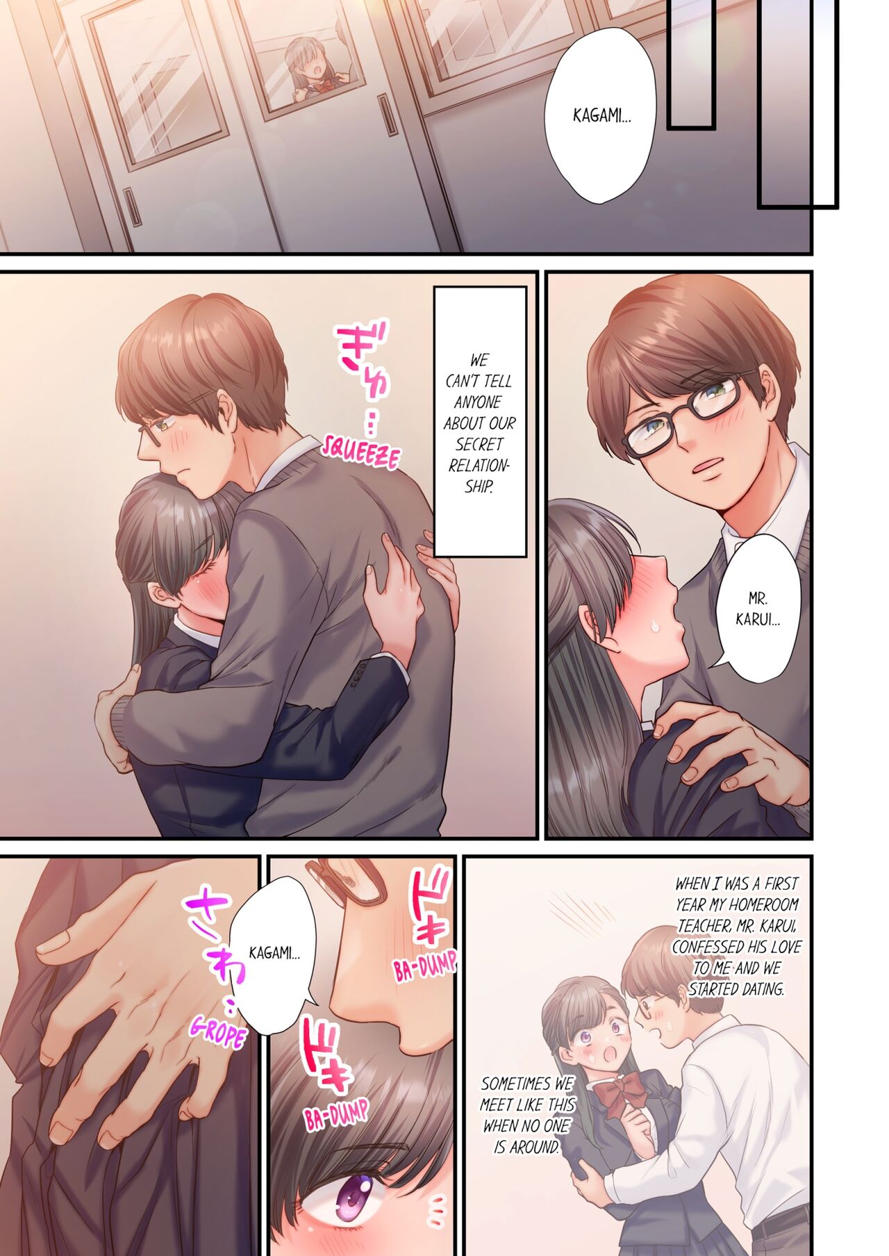 [Izumi Uni]Skirt no Naka, Netorare-chuu. ~ Fuuki Iin wa Furyou ni Zettai Fukujuu desu 1 | NTR Underneath Her Skirt 1[English] [Decensored] Page 4