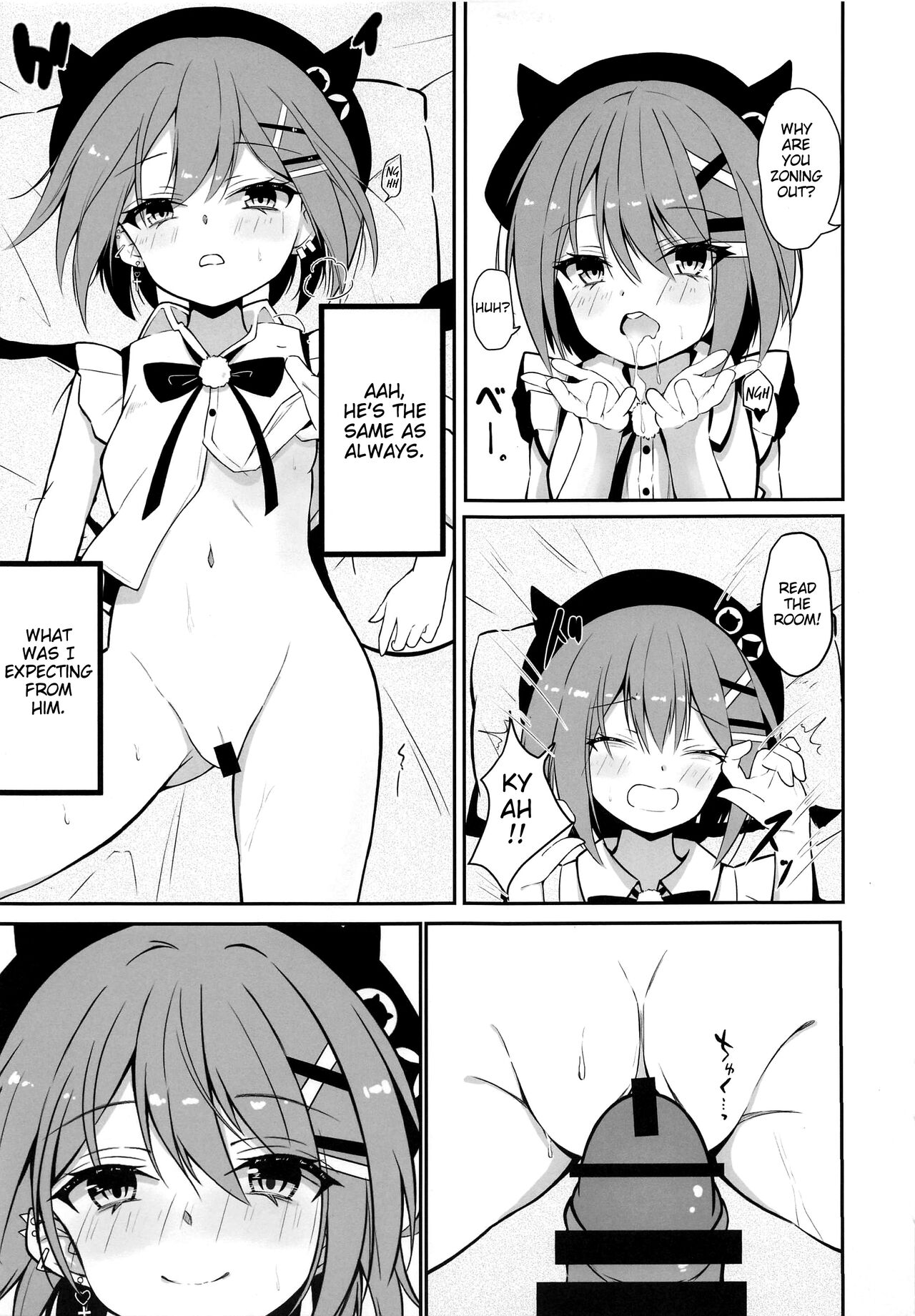 (COMIC1☆21) [Under Ground (Koharu)]ALL I NEED(Tokoyami Towa) [English] [Blonk1] Page 6
