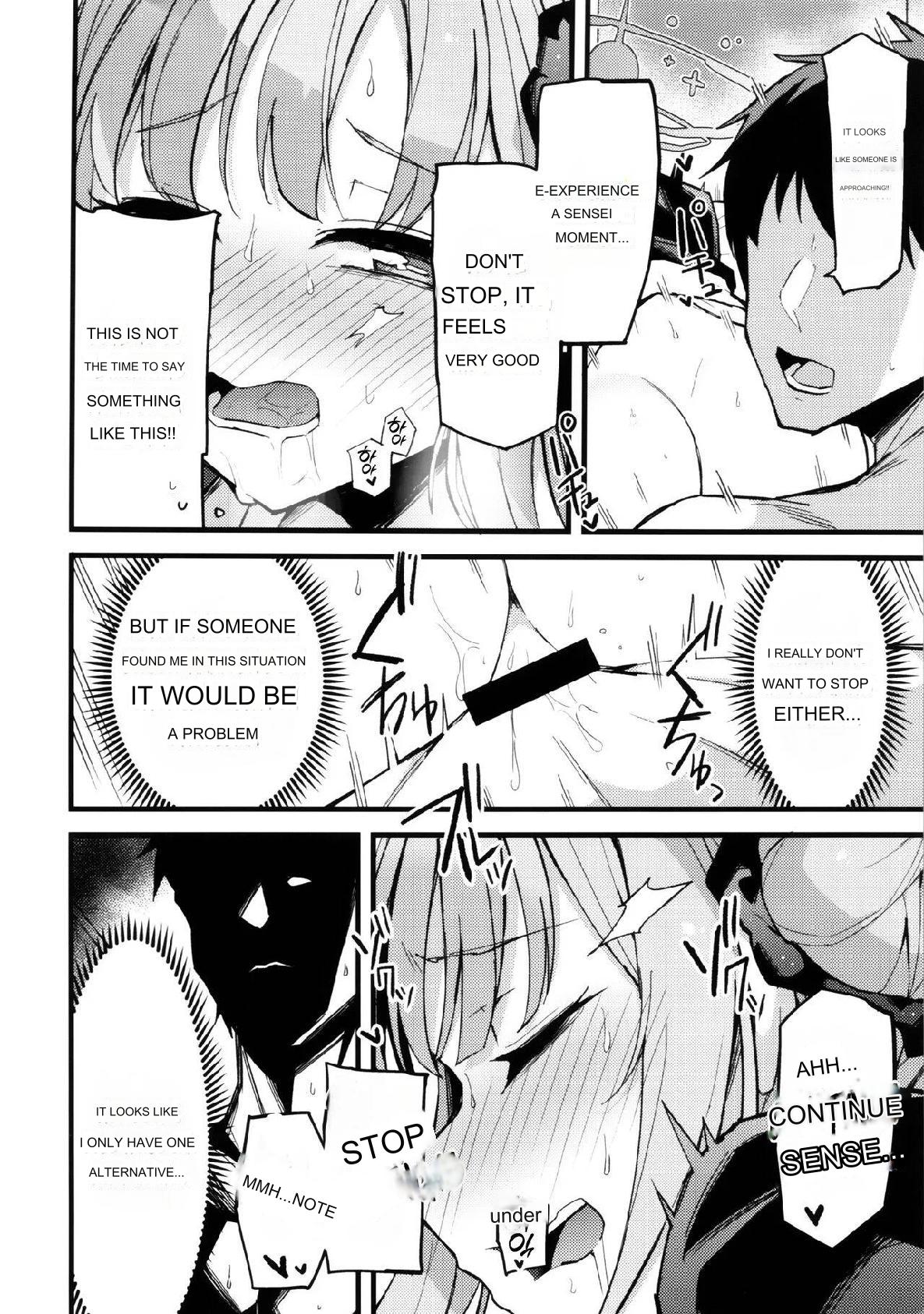 (C102) [Miracle Burn (Himiya Zyo-zu)]Mika, Koe Osaete. | Mika, Keep Your Voice Down.(Blue Archive) [English] Page 15