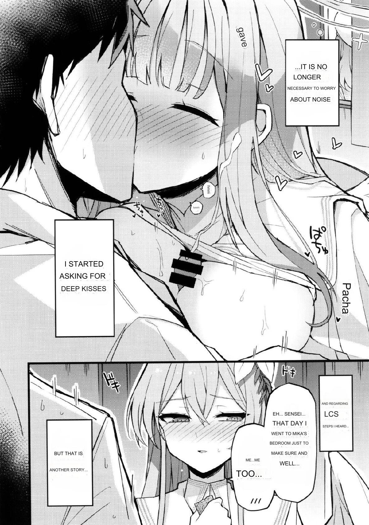 (C102) [Miracle Burn (Himiya Zyo-zu)]Mika, Koe Osaete. | Mika, Keep Your Voice Down.(Blue Archive) [English] Page 25