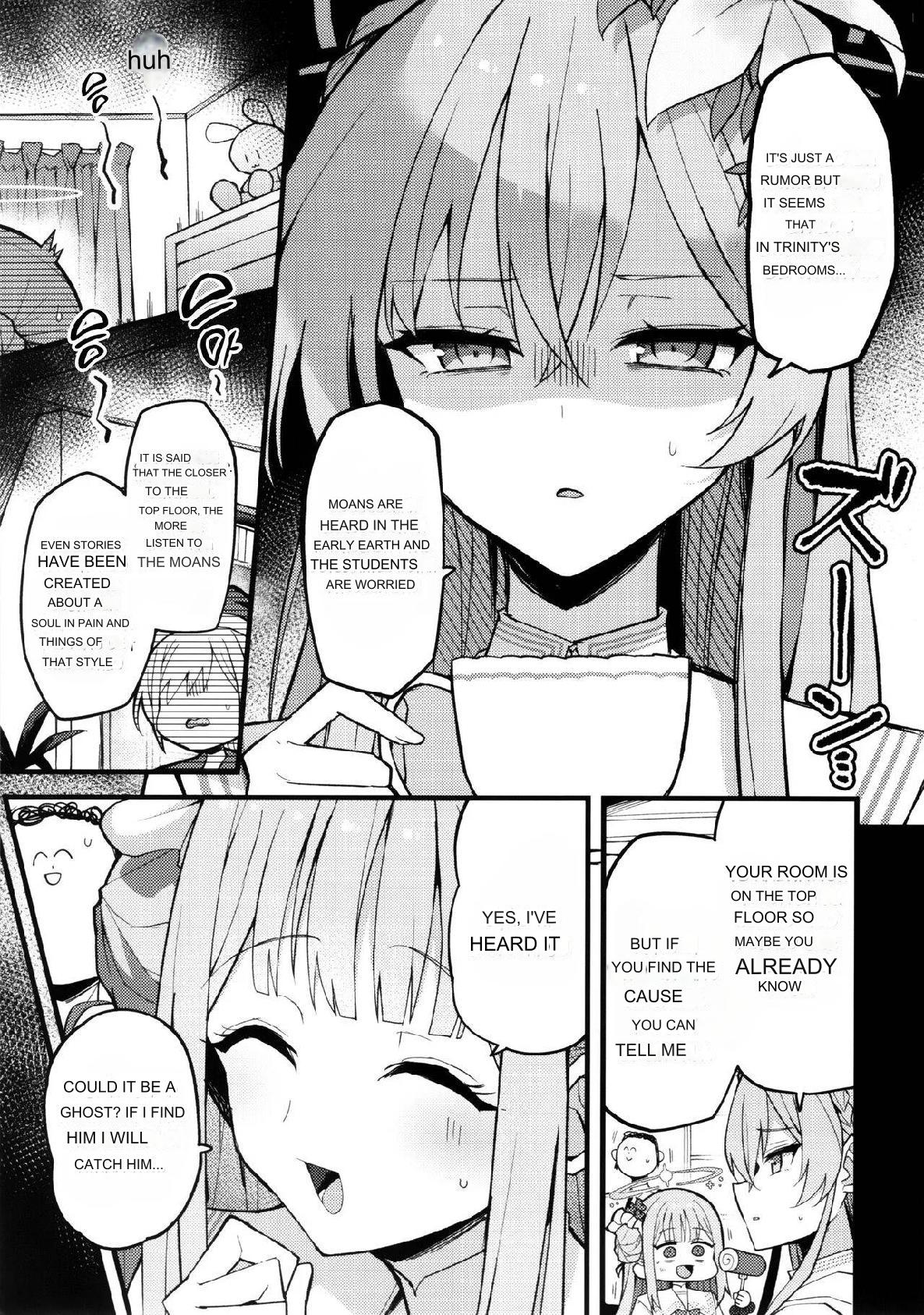 (C102) [Miracle Burn (Himiya Zyo-zu)]Mika, Koe Osaete. | Mika, Keep Your Voice Down.(Blue Archive) [English] Page 4