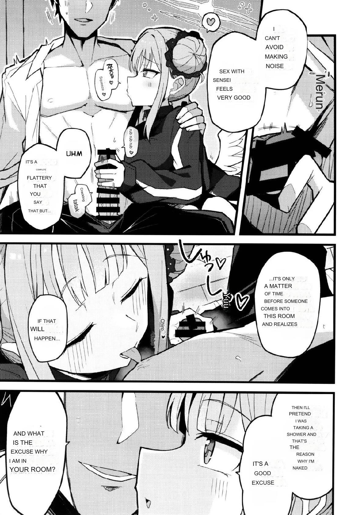 (C102) [Miracle Burn (Himiya Zyo-zu)]Mika, Koe Osaete. | Mika, Keep Your Voice Down.(Blue Archive) [English] Page 6
