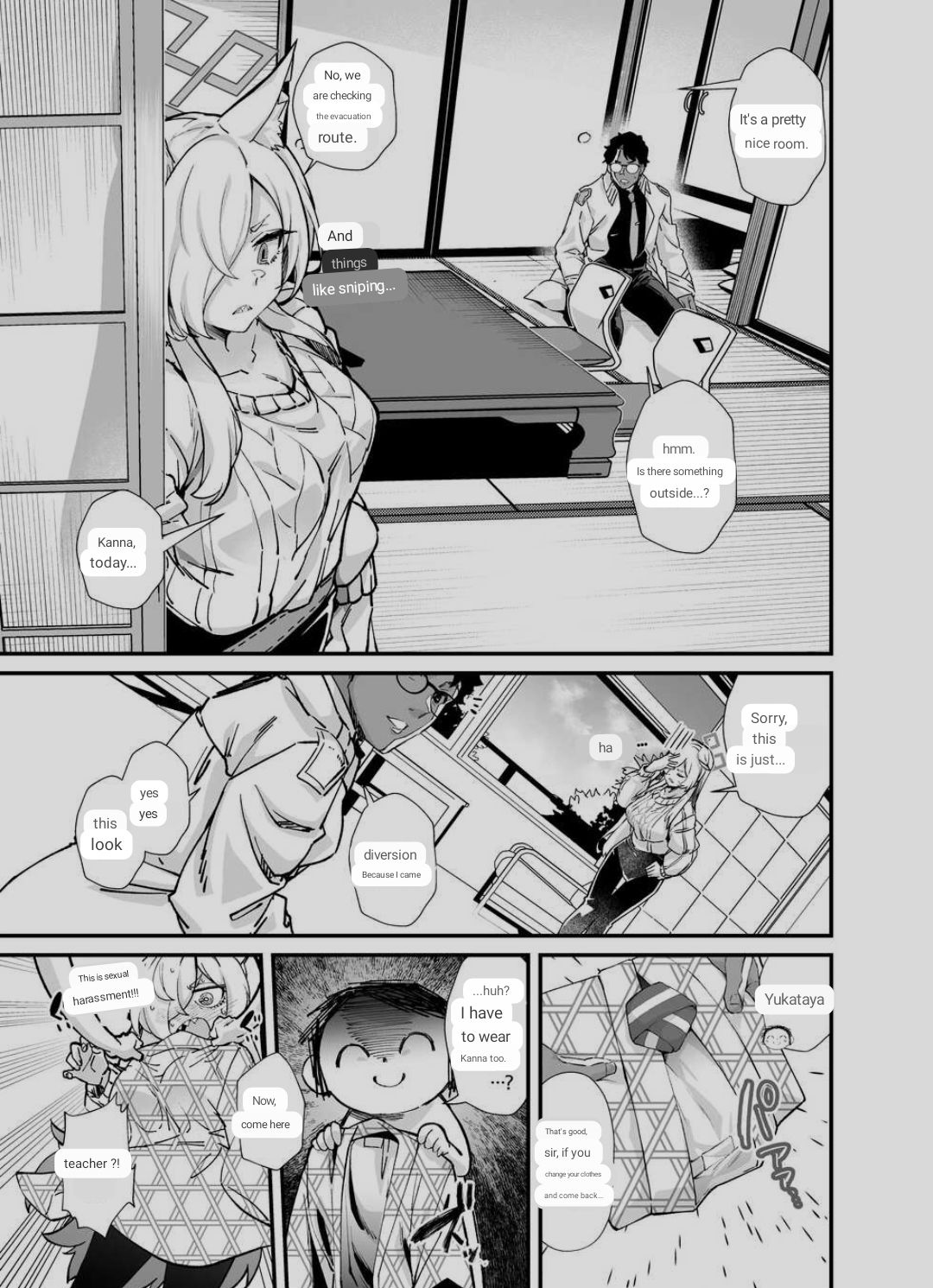 (C103) [Mori no Michi (Mori Sinrisk)]Kyouken(Blue Archive) [ENGLISH MTL] Page 6