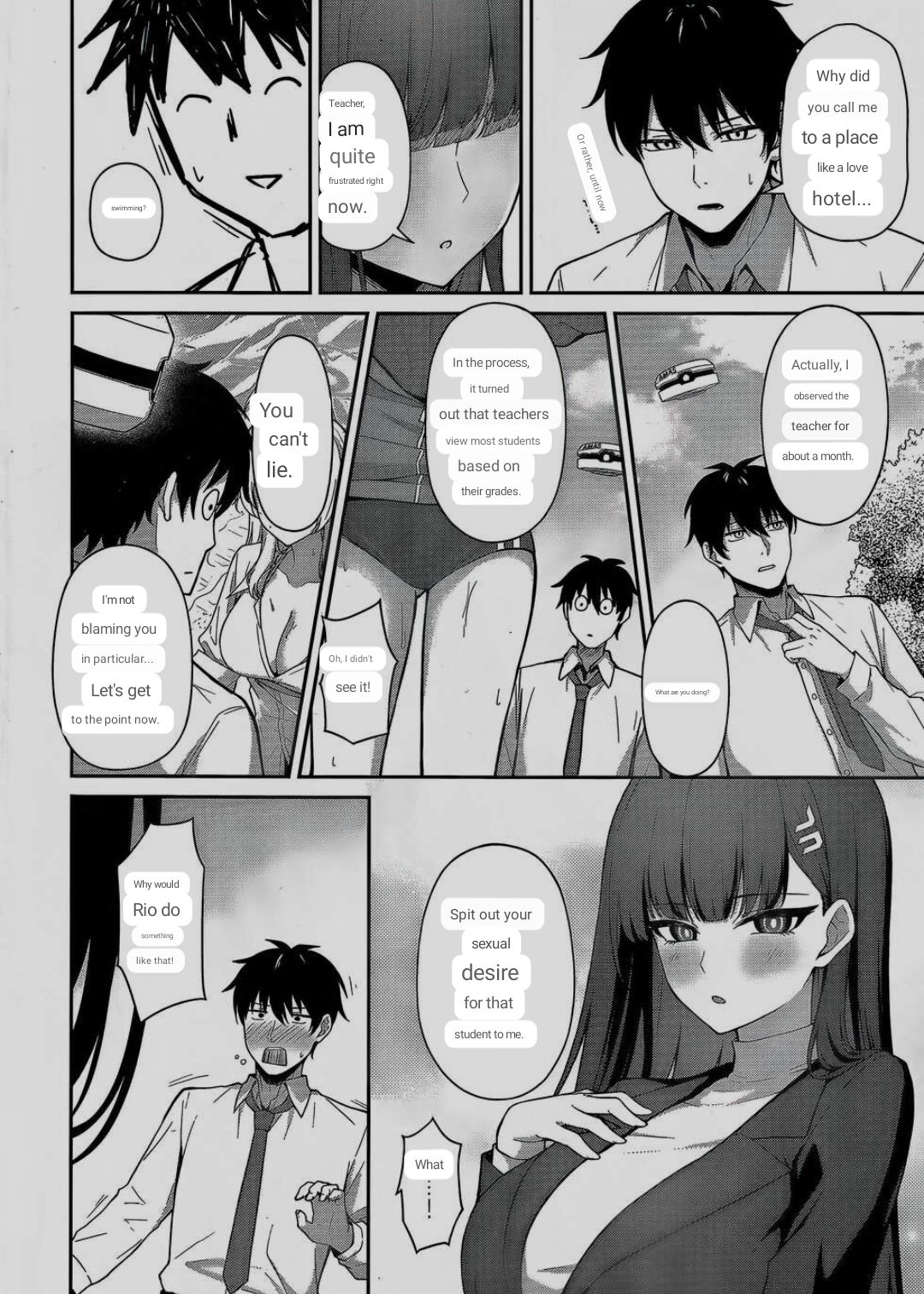 (C103) [Inari Koubou (Tennen Inari)]Tsukatsuki Rio no Shokuzai(Blue Archive) [ENGLISH MTL] Page 3
