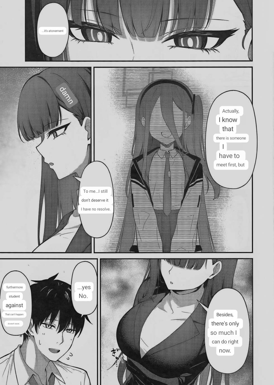 (C103) [Inari Koubou (Tennen Inari)]Tsukatsuki Rio no Shokuzai(Blue Archive) [ENGLISH MTL] Page 4