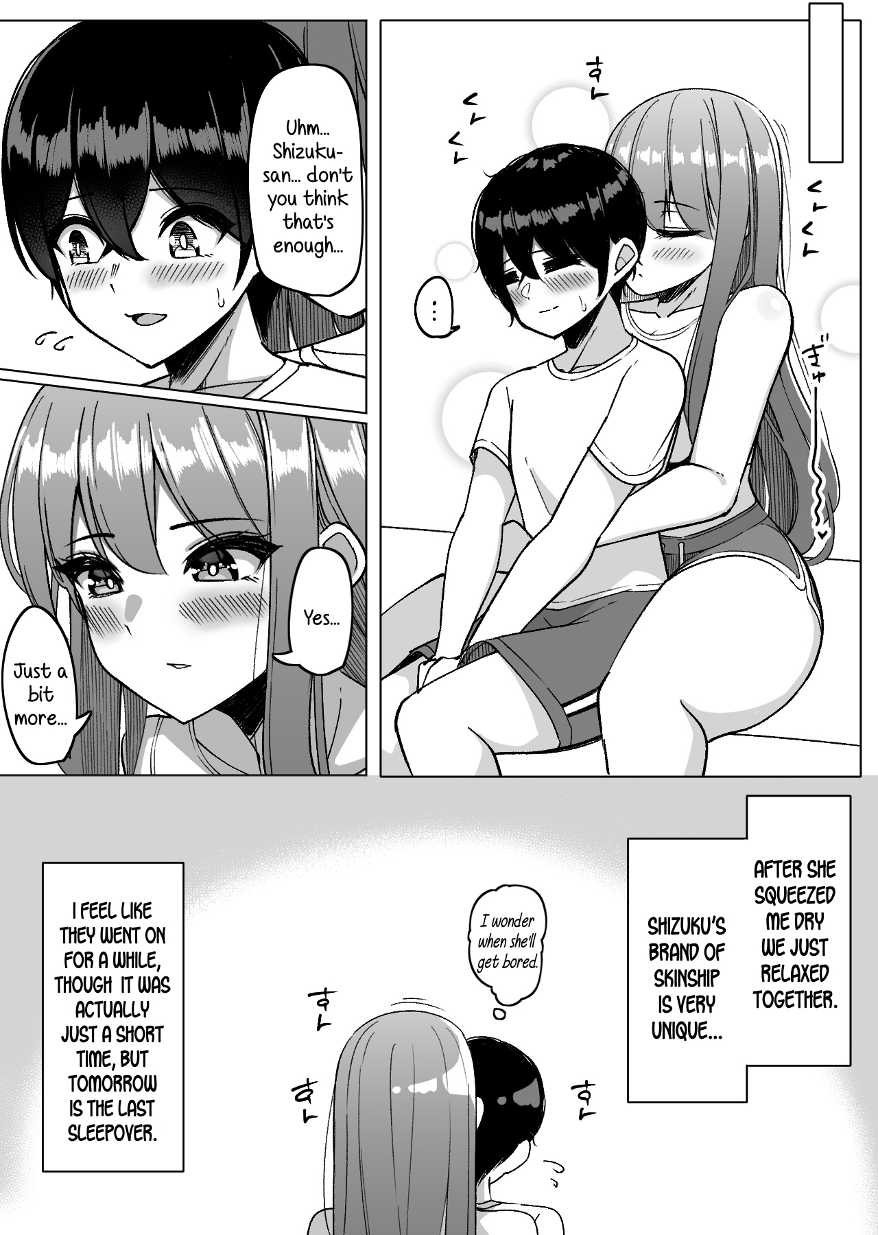 [Sakidesu]Bakunyuu Musume-tachi to Higawari o Tomari | Daily Sleepover With Big-breasted Girls[English] [SDTLs] Page 34