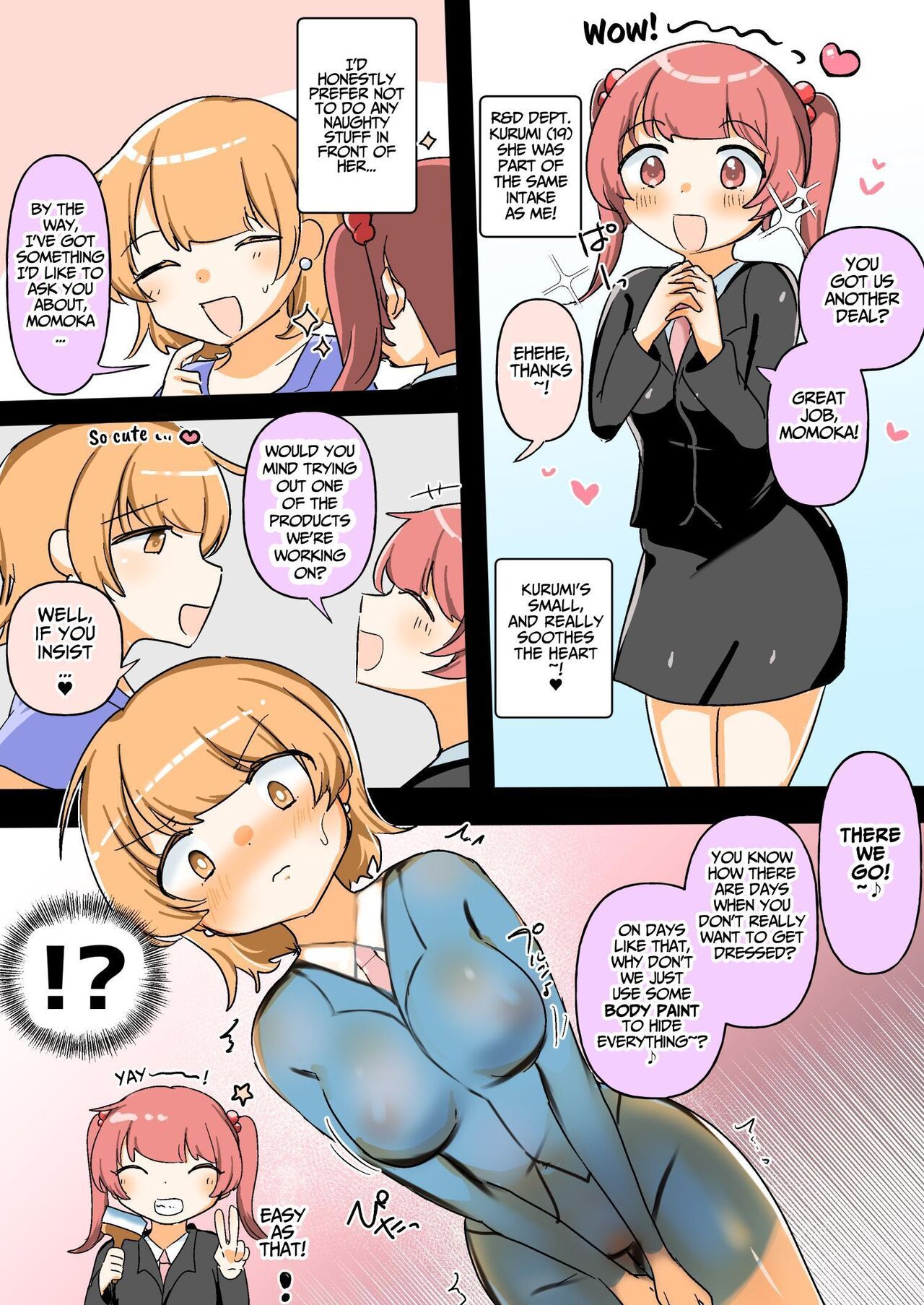 [Amai Shoujo Koubou (Amai Meiden)]The Sexual Harassment Division's Ignorant New Recruit Undergoes Masochist Lesbian Corruption[English] [Kusanuu] Page 21