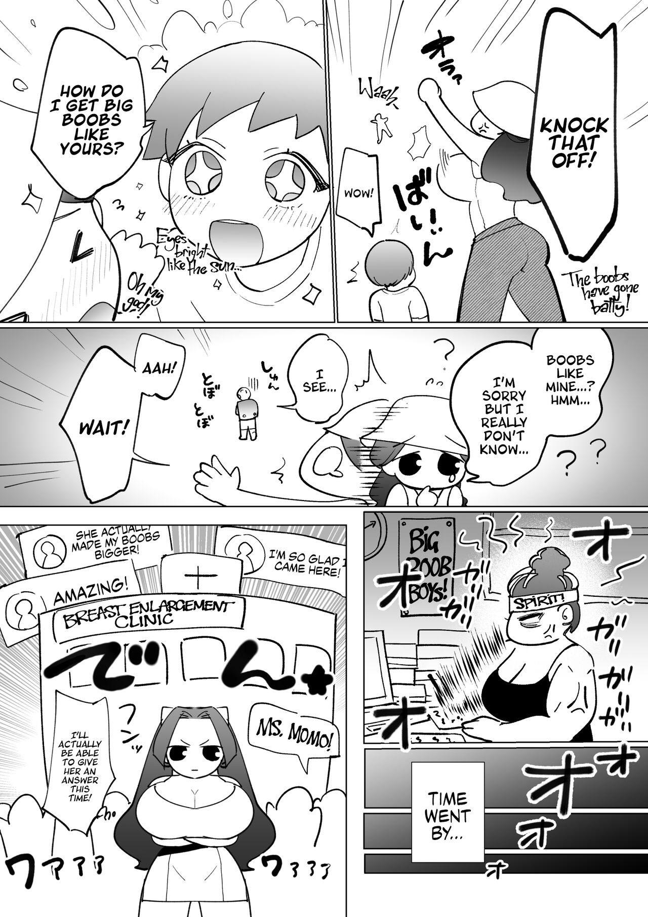 [Teriyaki Sasami Donburi (Teriyaki Sasami)]Bakunyuu ni Naritai! Pink Blue  Yuri Manga | "I Want Big Boobs!" A Sickly Sweet Sapphic Story[English] [A Cool Person] Page 34