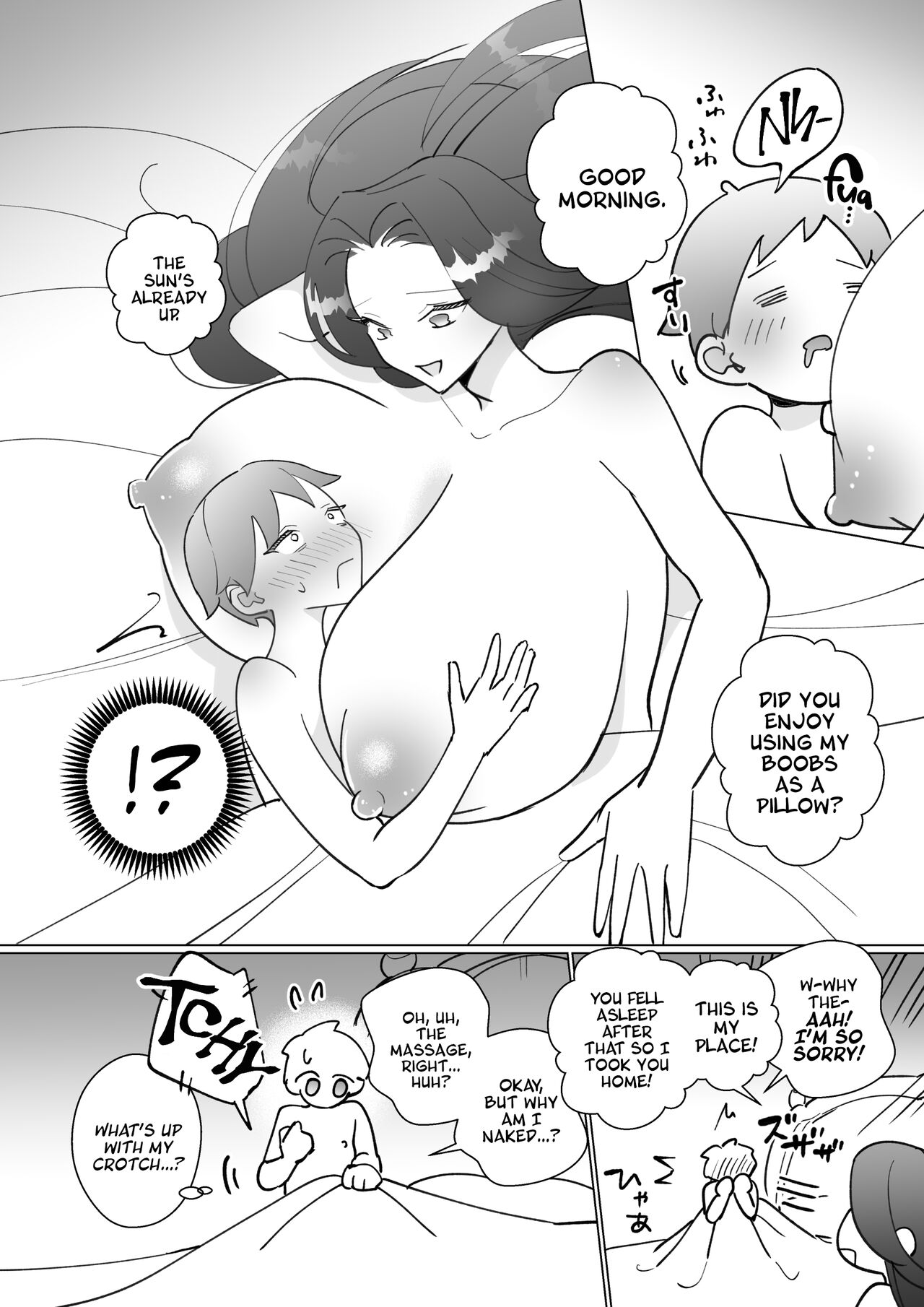 [Teriyaki Sasami Donburi (Teriyaki Sasami)]Bakunyuu ni Naritai! Pink Blue  Yuri Manga | "I Want Big Boobs!" A Sickly Sweet Sapphic Story[English] [A Cool Person] Page 37