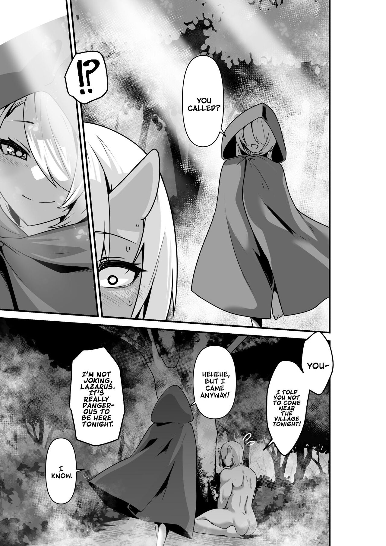 [HASHIOKI (Otemoto)]Elf to Orge ga Love-love Ecchi suru Ohanashi | Passionate Ogre And Elf Sex[English] [A Cool Person] Page 13