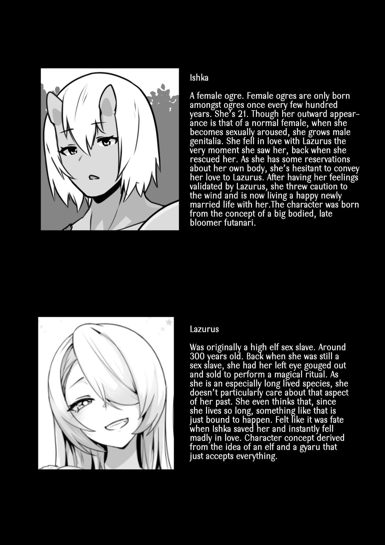 [HASHIOKI (Otemoto)]Elf to Orge ga Love-love Ecchi suru Ohanashi | Passionate Ogre And Elf Sex[English] [A Cool Person] Page 46