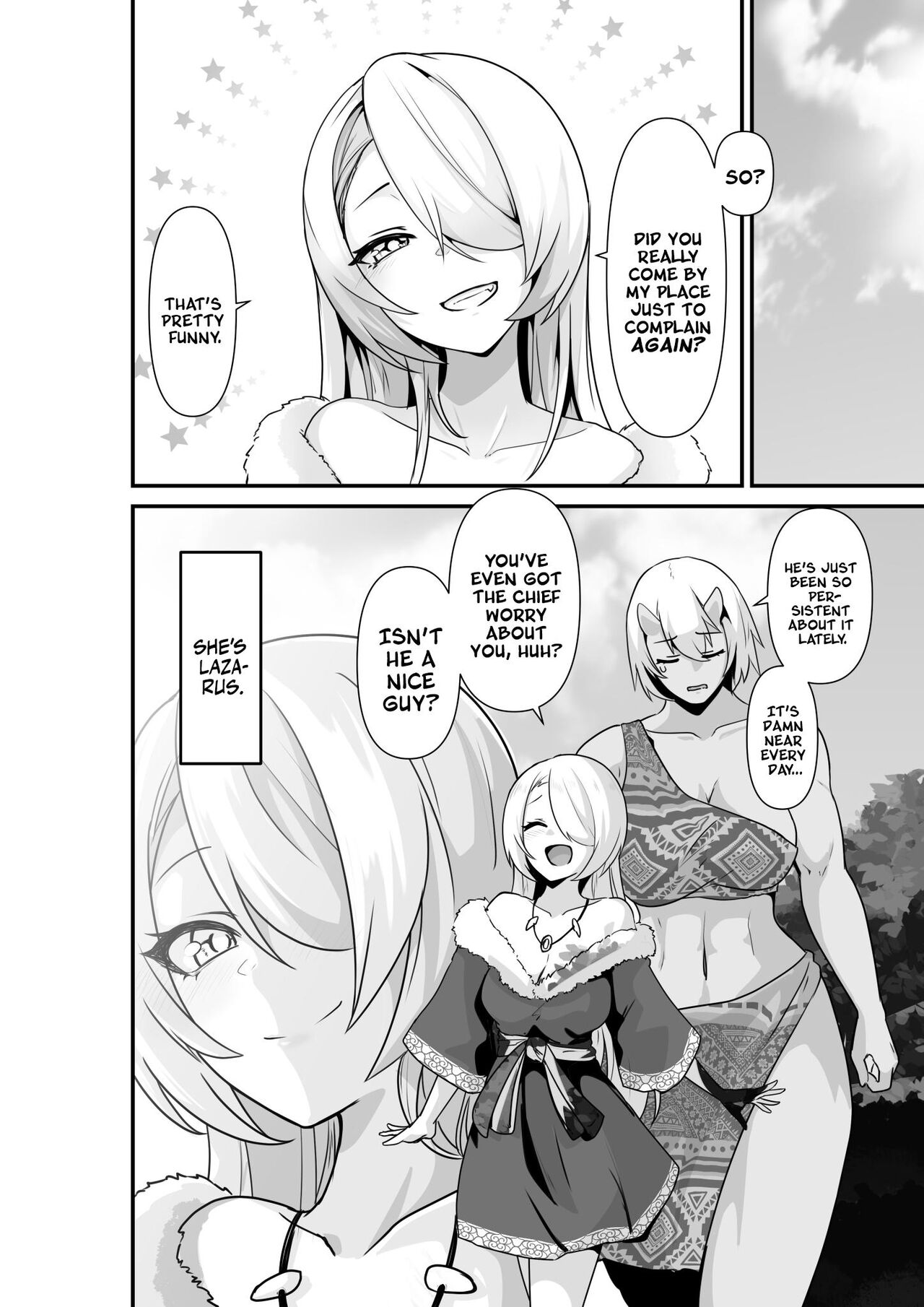 [HASHIOKI (Otemoto)]Elf to Orge ga Love-love Ecchi suru Ohanashi | Passionate Ogre And Elf Sex[English] [A Cool Person] Page 6