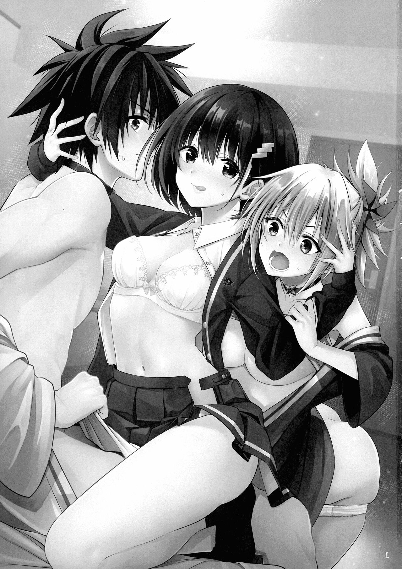 (C101) [Yukisizuku (Naganeko)]Youmiko to Sex Shinai to Derarenai Heya | A Room You Can't Escape Before You Have Sex With an Ayakashi Medium(Ayakashi Triangle) [English] [GTF] Page 3
