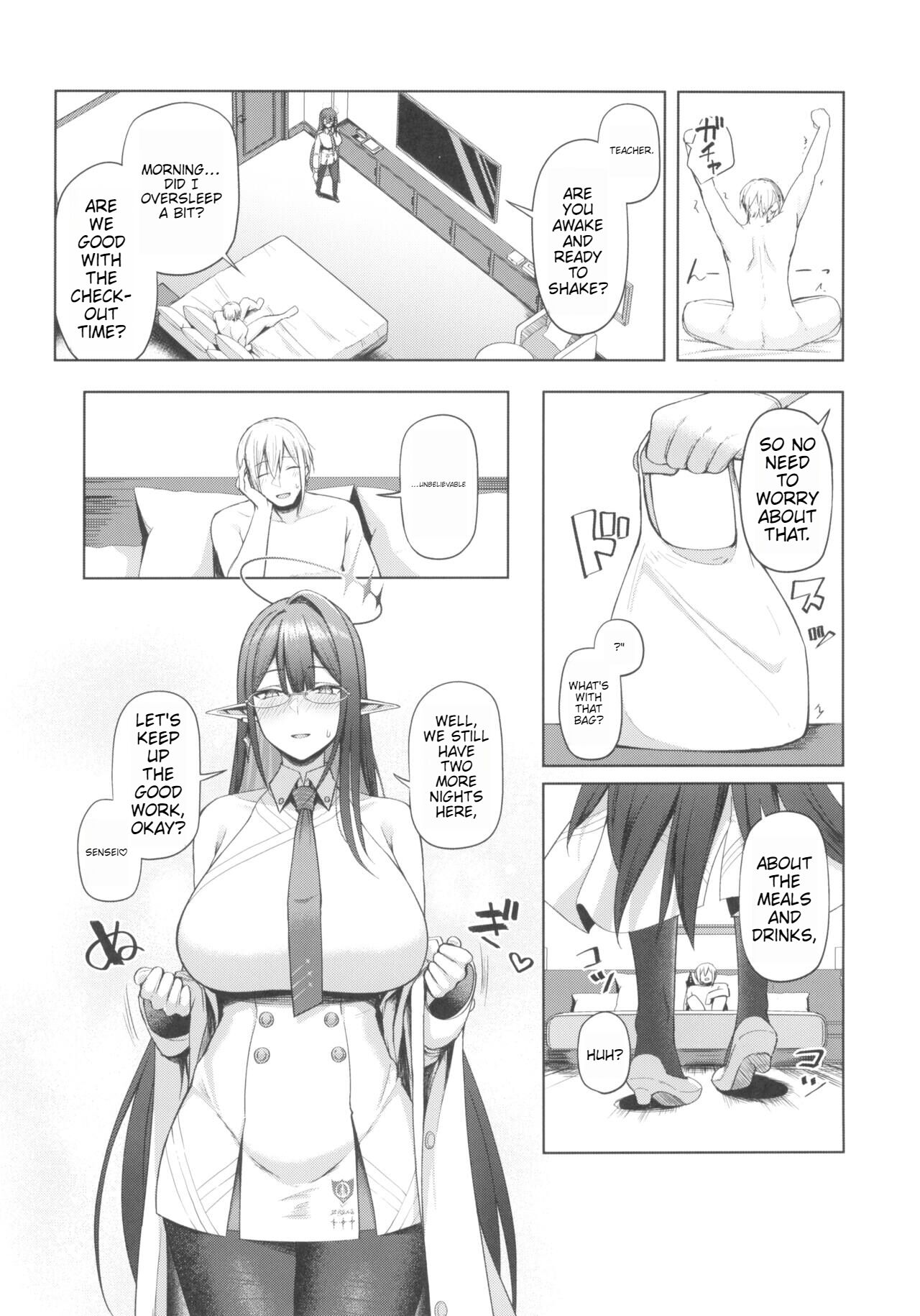 (C103) [Hozuriya (Housubaru)]Shuseki Gyouseikan no Kojin Gyoumu 3(Blue Archive) [English] Page 24
