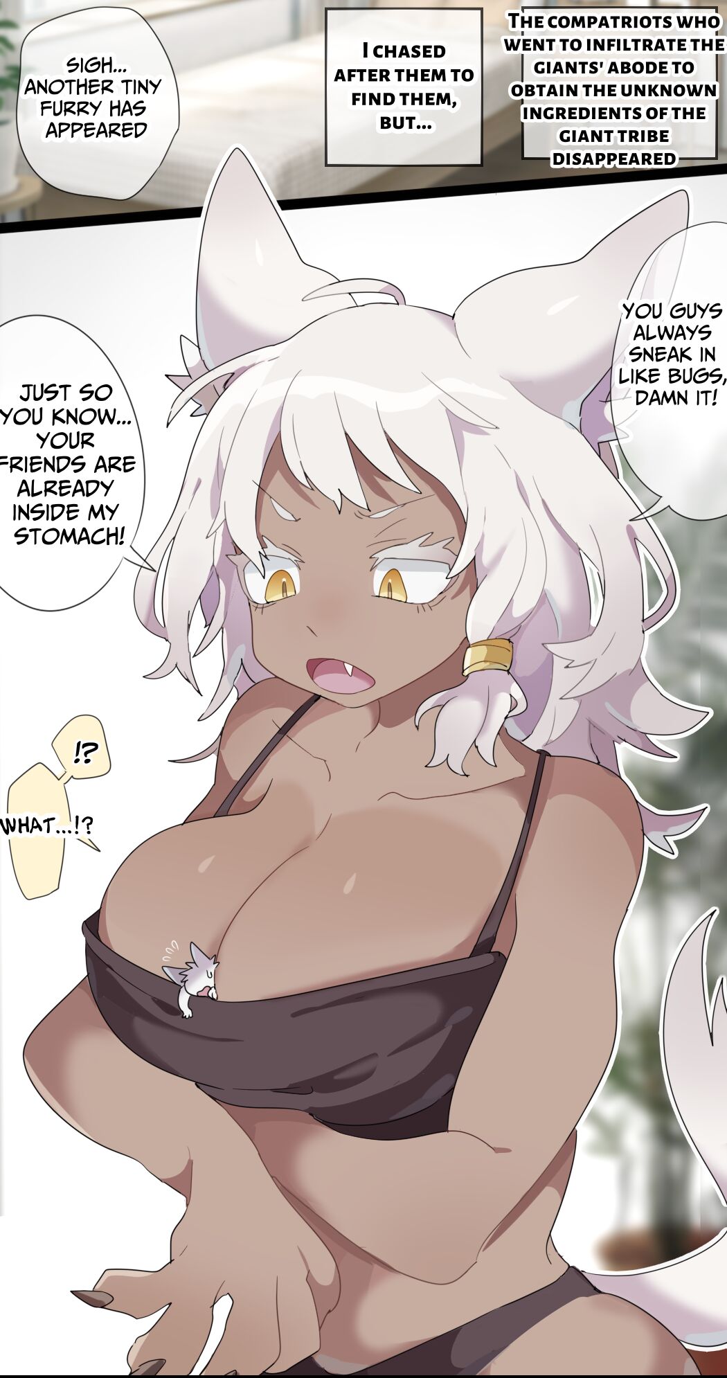 [imaat]Giantess VORE[English/Japanese] Page 1