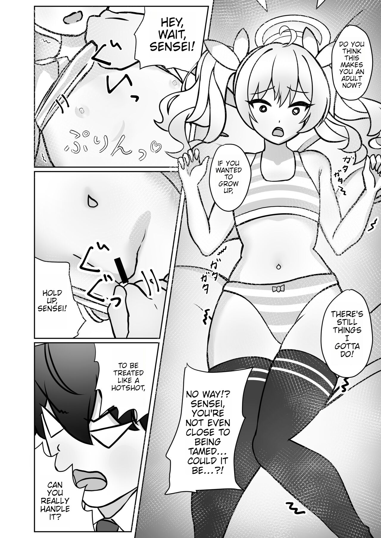 [Kantai Kikou (Kanda Gori)]Yoshimi-chan wa Otona no Hito ni Naritai!(Blue Archive) [English] [Digital] Page 16