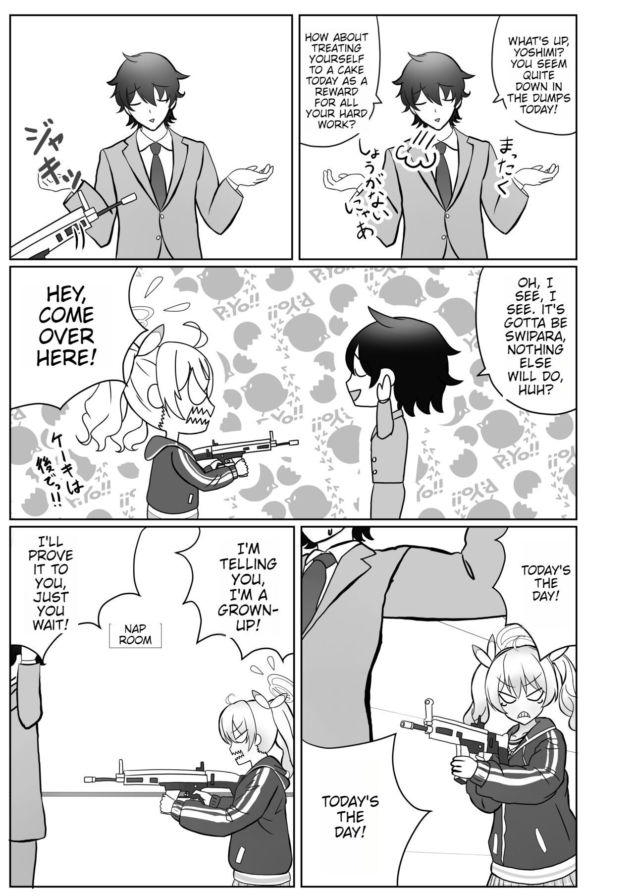 [Kantai Kikou (Kanda Gori)]Yoshimi-chan wa Otona no Hito ni Naritai!(Blue Archive) [English] [Digital] Page 9