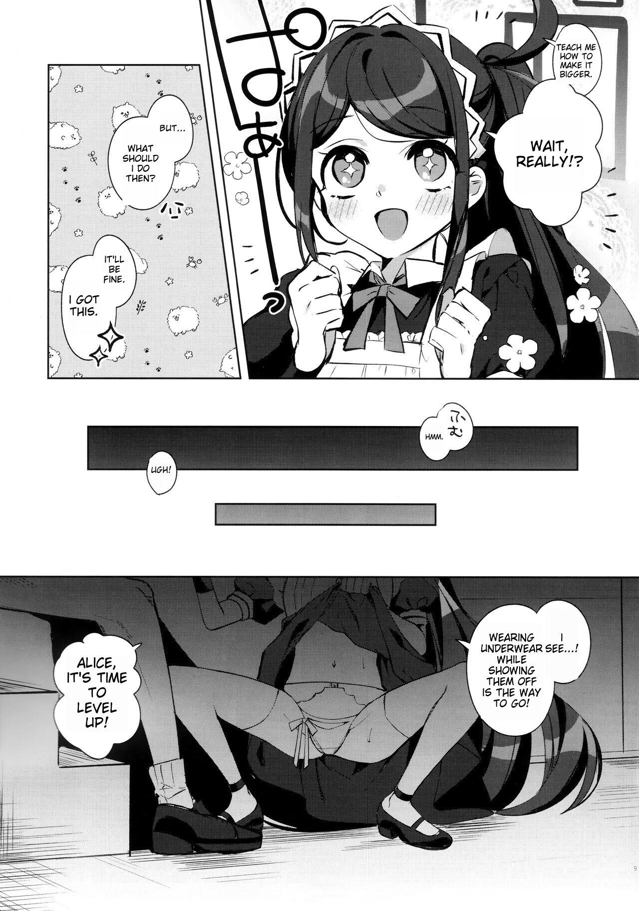 (C103) [Harugakita (Tsukushi Haru)]Alice, Sensei Route ni Totsunyuu desu!(Blue Archive) [English] [MTL] Page 10