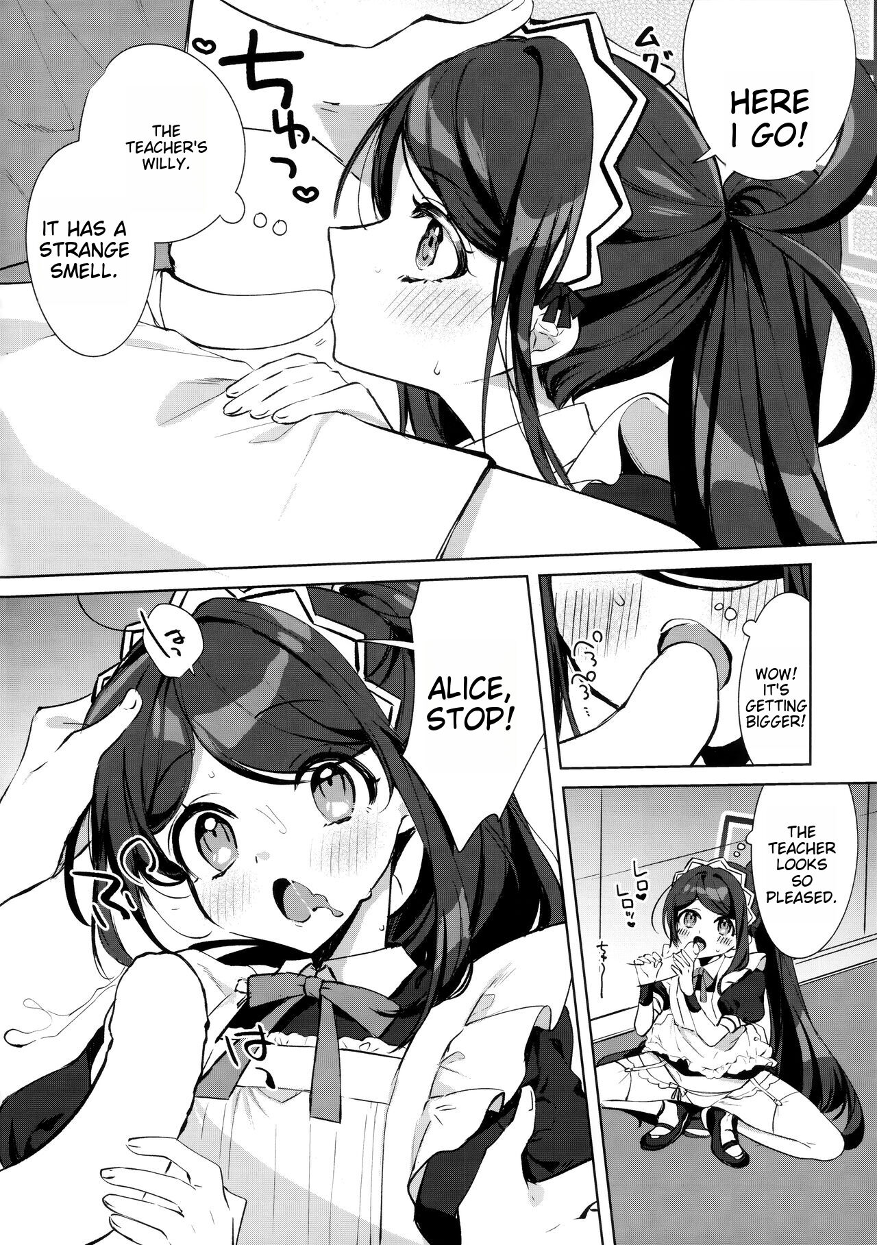 (C103) [Harugakita (Tsukushi Haru)]Alice, Sensei Route ni Totsunyuu desu!(Blue Archive) [English] [MTL] Page 11