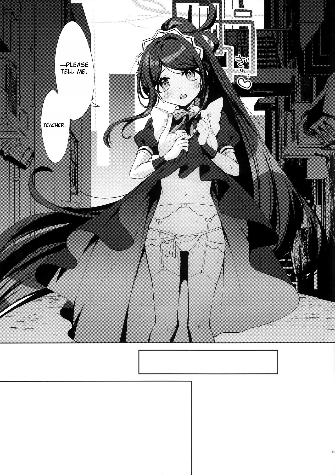(C103) [Harugakita (Tsukushi Haru)]Alice, Sensei Route ni Totsunyuu desu!(Blue Archive) [English] [MTL] Page 16
