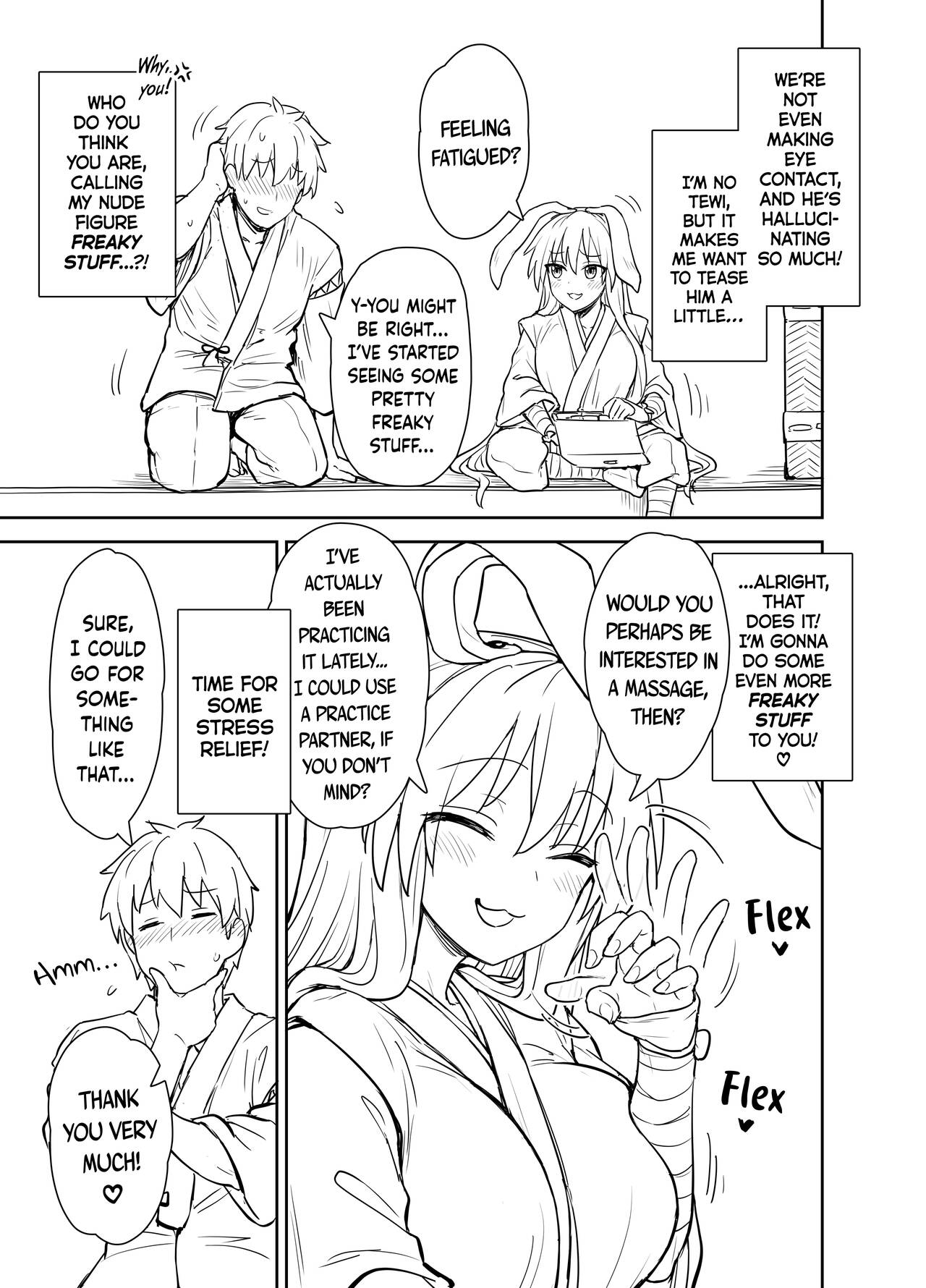 [110-GROOVE (Itou Yuuji)]Reisen-shiki Stress Hassan Massage | Reisen-Style Stress Relief Massage(Touhou Project) [English] [BoundaryTL] [Digital] Page 4