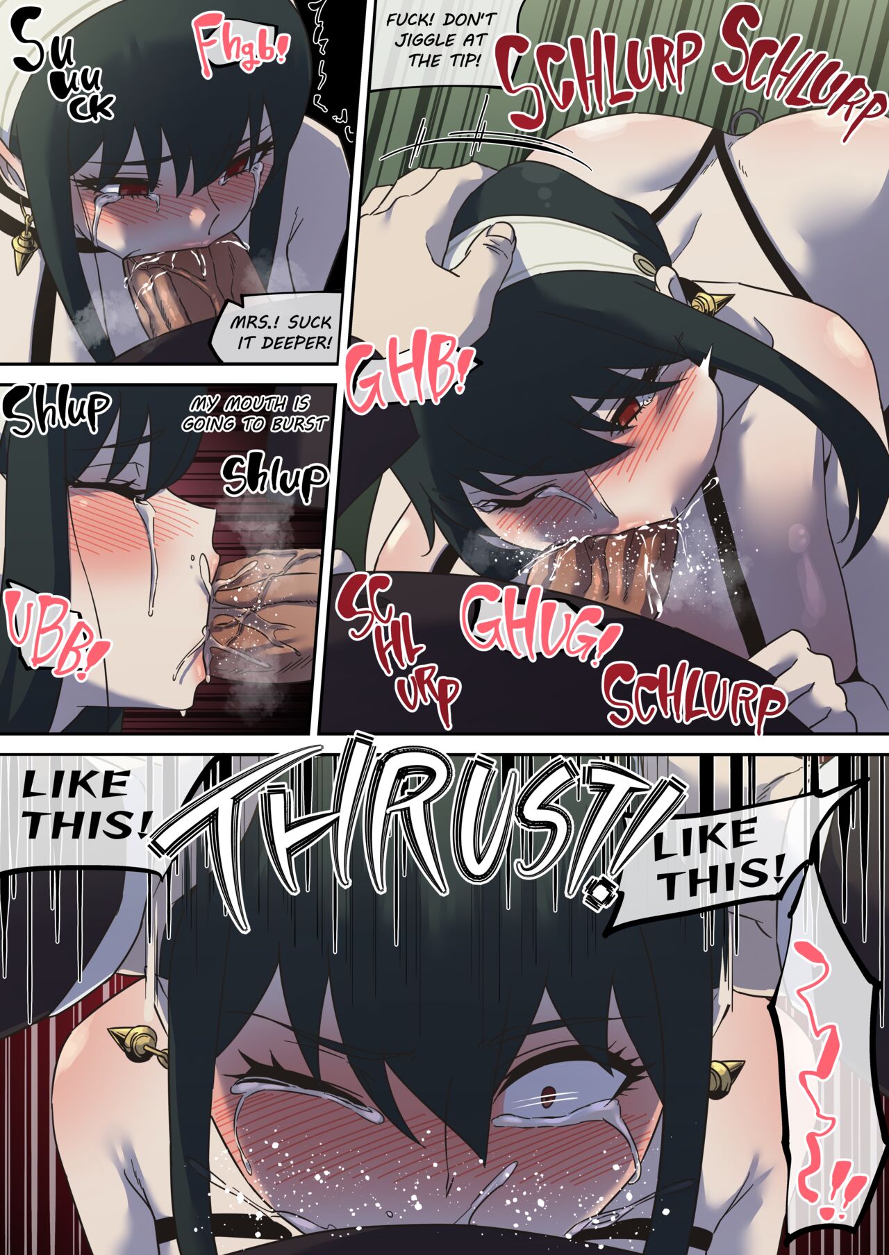 Gibo no Hisoka na Kojin Mendan Yor Forger 1[Uncensored,English,Color] Page 22