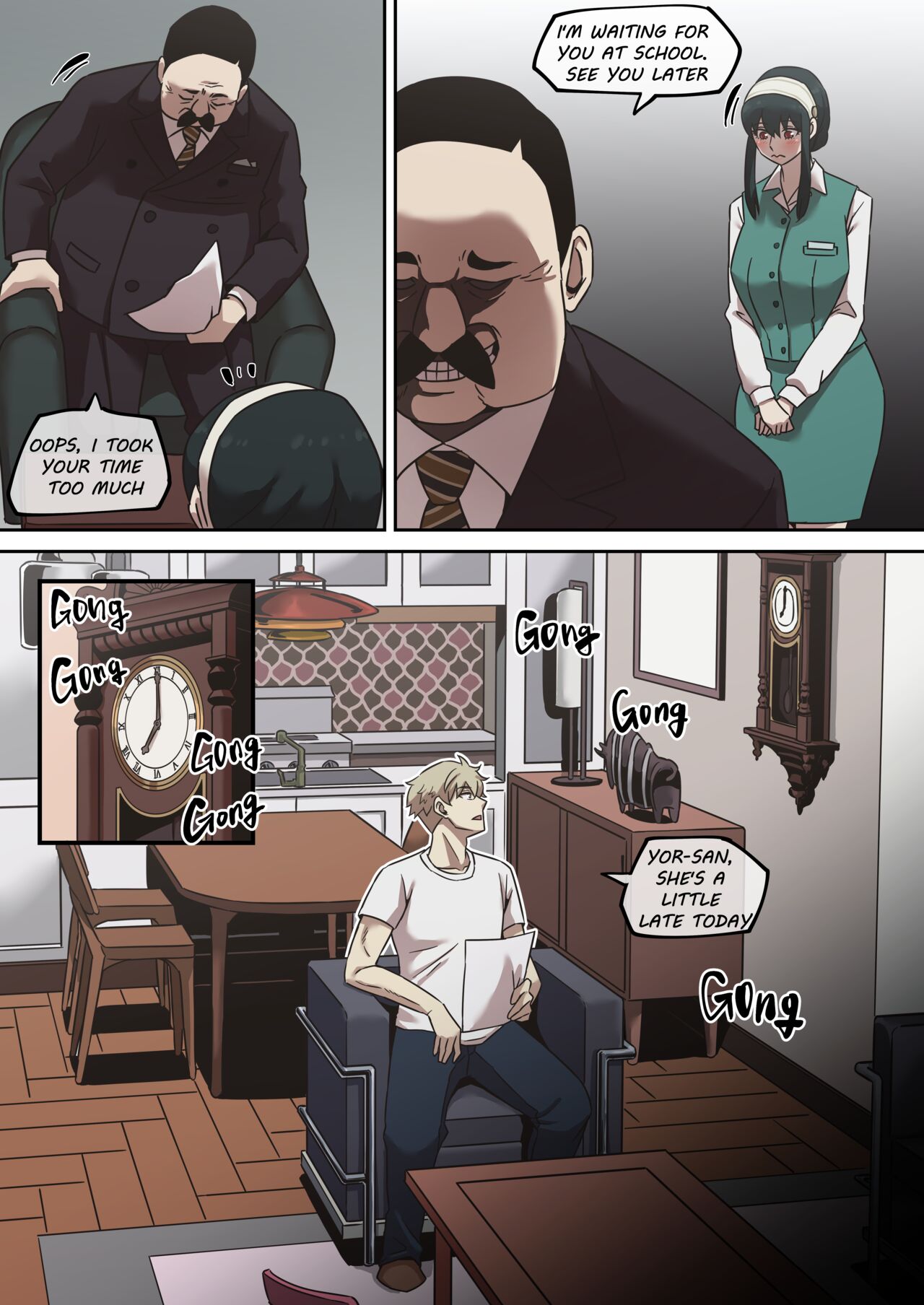 Gibo no Hisoka na Kojin Mendan Yor Forger 1[Uncensored,English,Color] Page 6