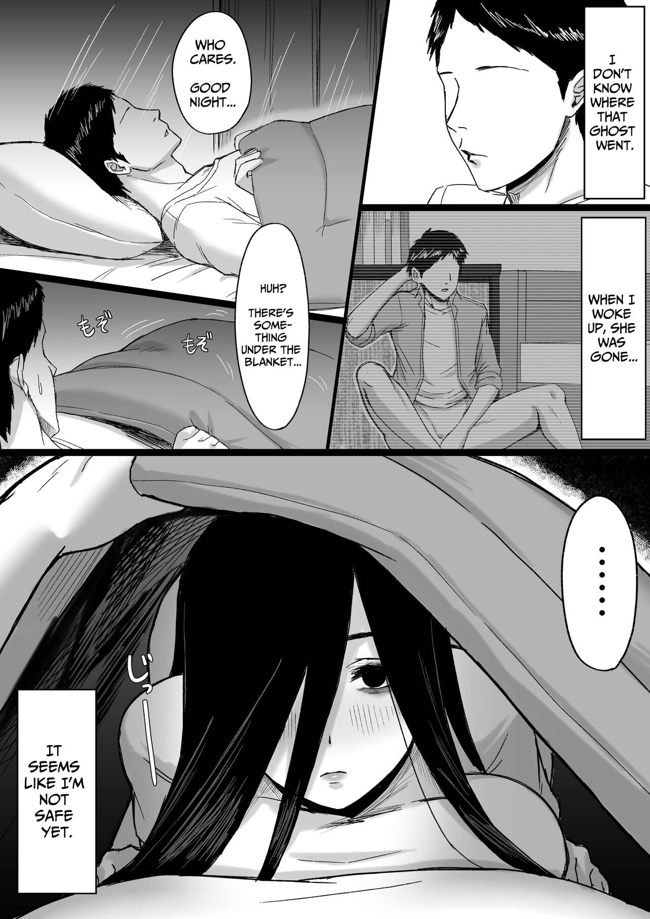 [Ore no Sasakure]Shiroi Heya ~Mukanjou Bakunyuu Yuurei ni Shinu made Shiboritorareru~ | White Room ~Busty Emotionless Ghost Squeezes You To The Last Drop~[English] [Solid Rose] Page 31