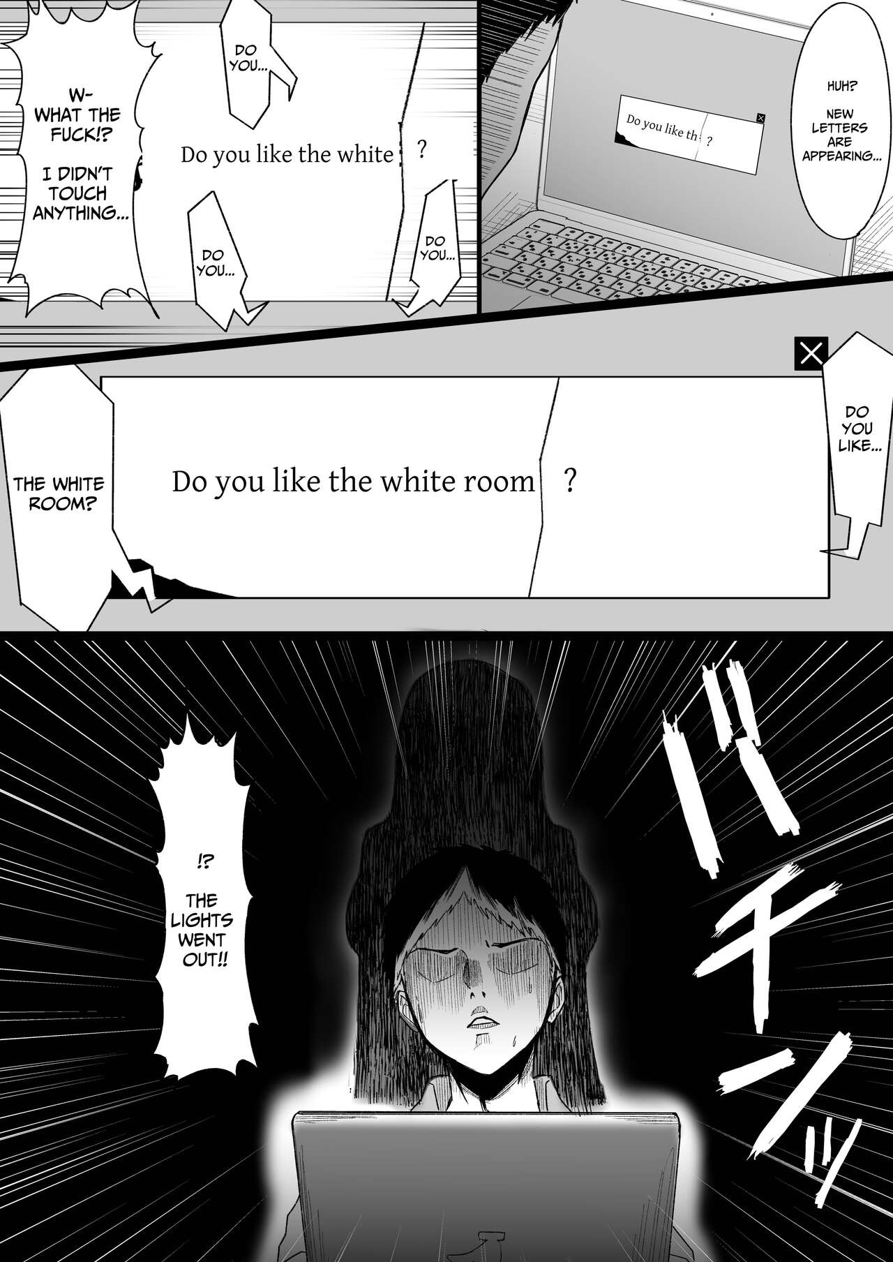 [Ore no Sasakure]Shiroi Heya ~Mukanjou Bakunyuu Yuurei ni Shinu made Shiboritorareru~ | White Room ~Busty Emotionless Ghost Squeezes You To The Last Drop~[English] [Solid Rose] Page 8