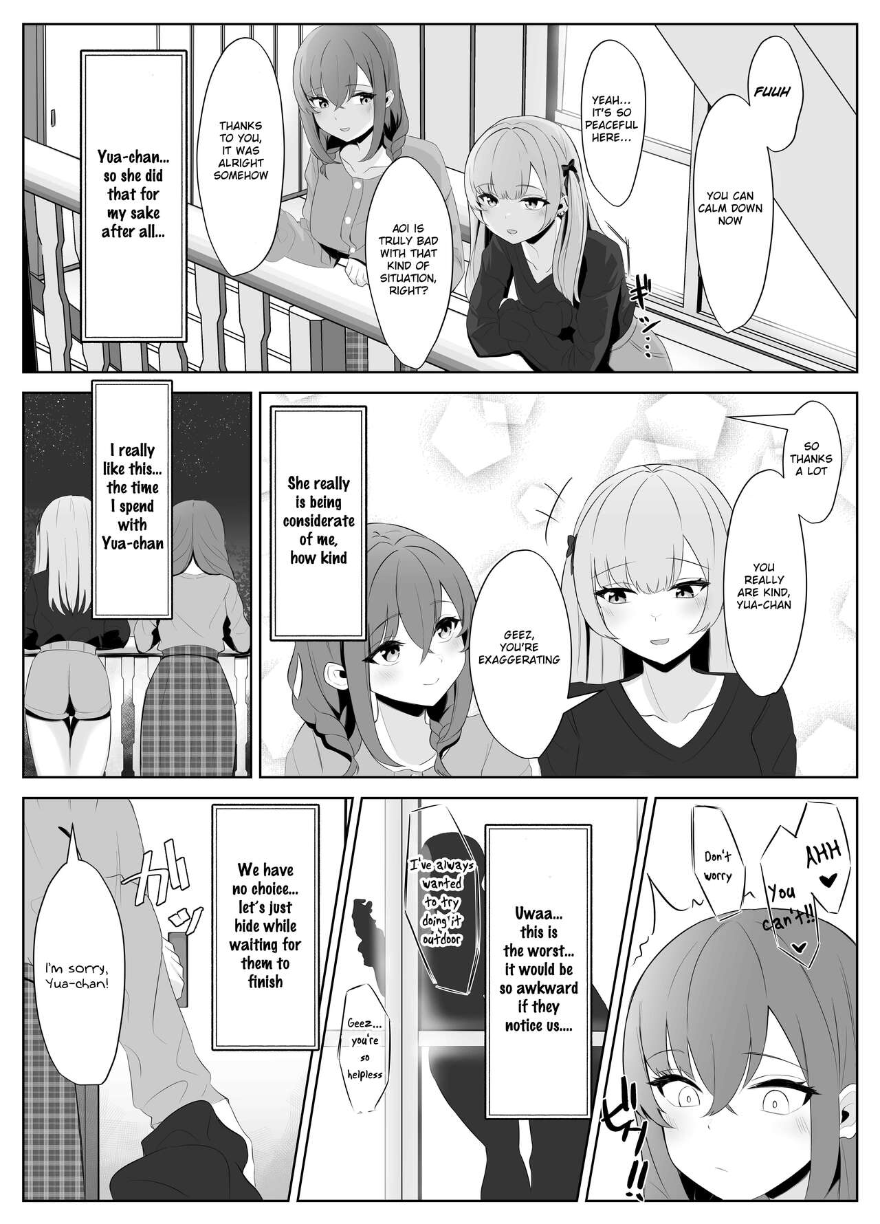 [Kuroshiba Suko]Nonke datta Kanojo ga Futanari Shinyuu ni NTR made | My Girlfriend and Her Best Friend Who NTR'd Me[English] [aoru12] Page 14