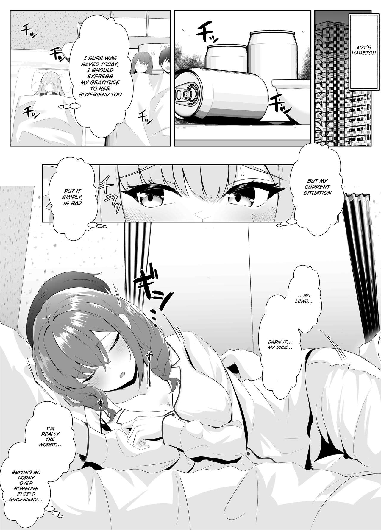 [Kuroshiba Suko]Nonke datta Kanojo ga Futanari Shinyuu ni NTR made | My Girlfriend and Her Best Friend Who NTR'd Me[English] [aoru12] Page 31