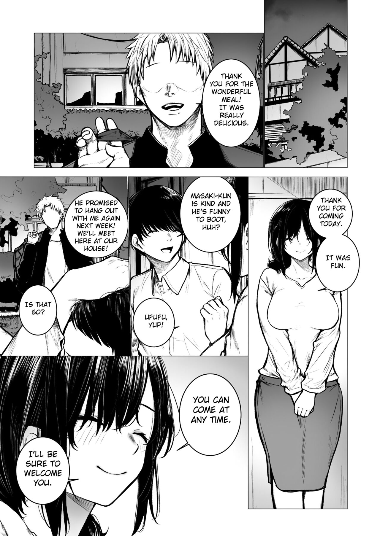 [Doushoku (Jury)]InCha-kun no Hahaoya wa Ore Senyou Onaho[English] [Fated Circle] [Digital] Page 6