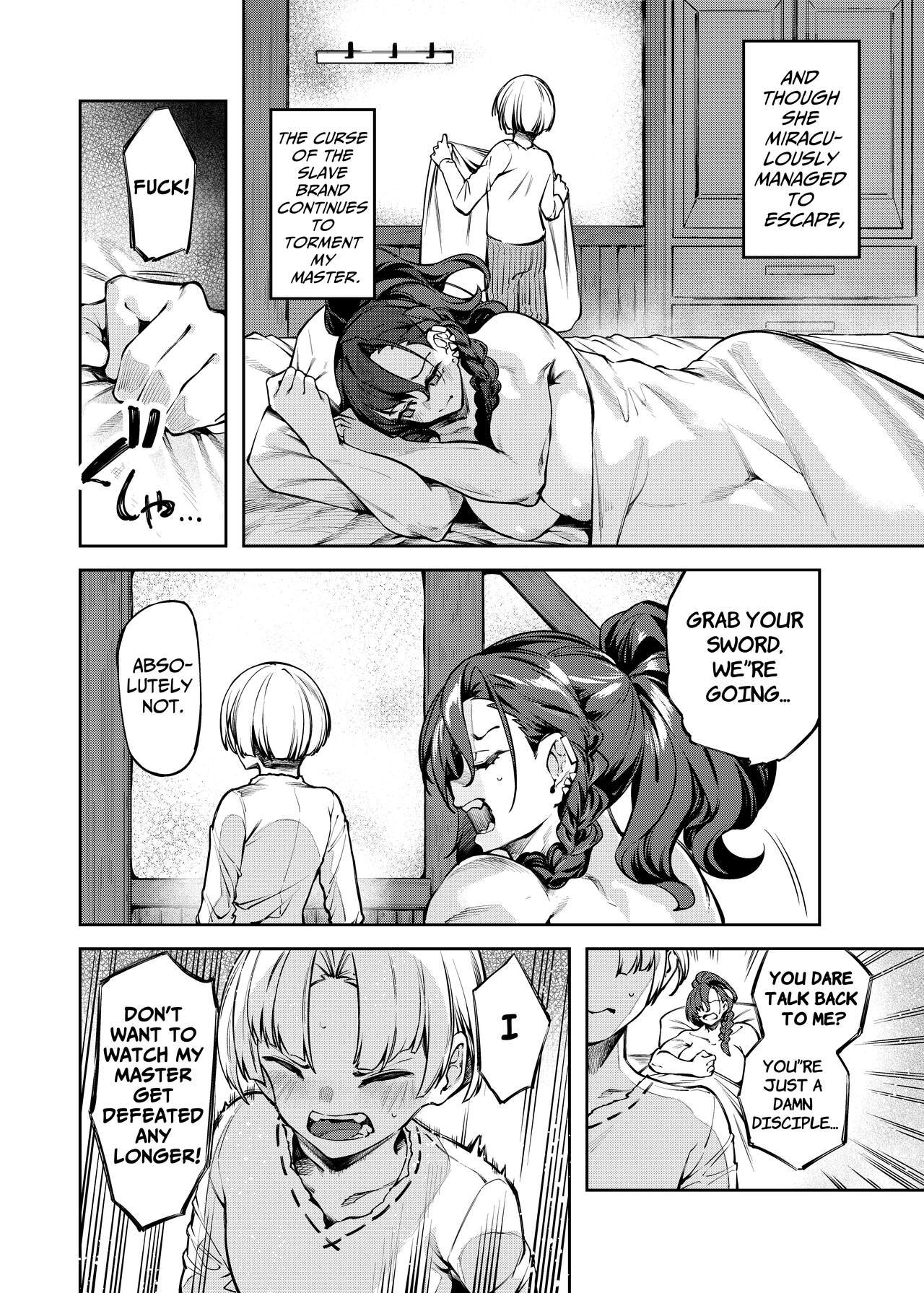 [I'm moralist (Yanagihara Mitsuki, iapoc)]Inmon Jakutai Joshishou ni Wakarase Ecchisuru Manga | A Manga where a Lewd Crest has weakened my Master[English] [ApricotJam] Page 14