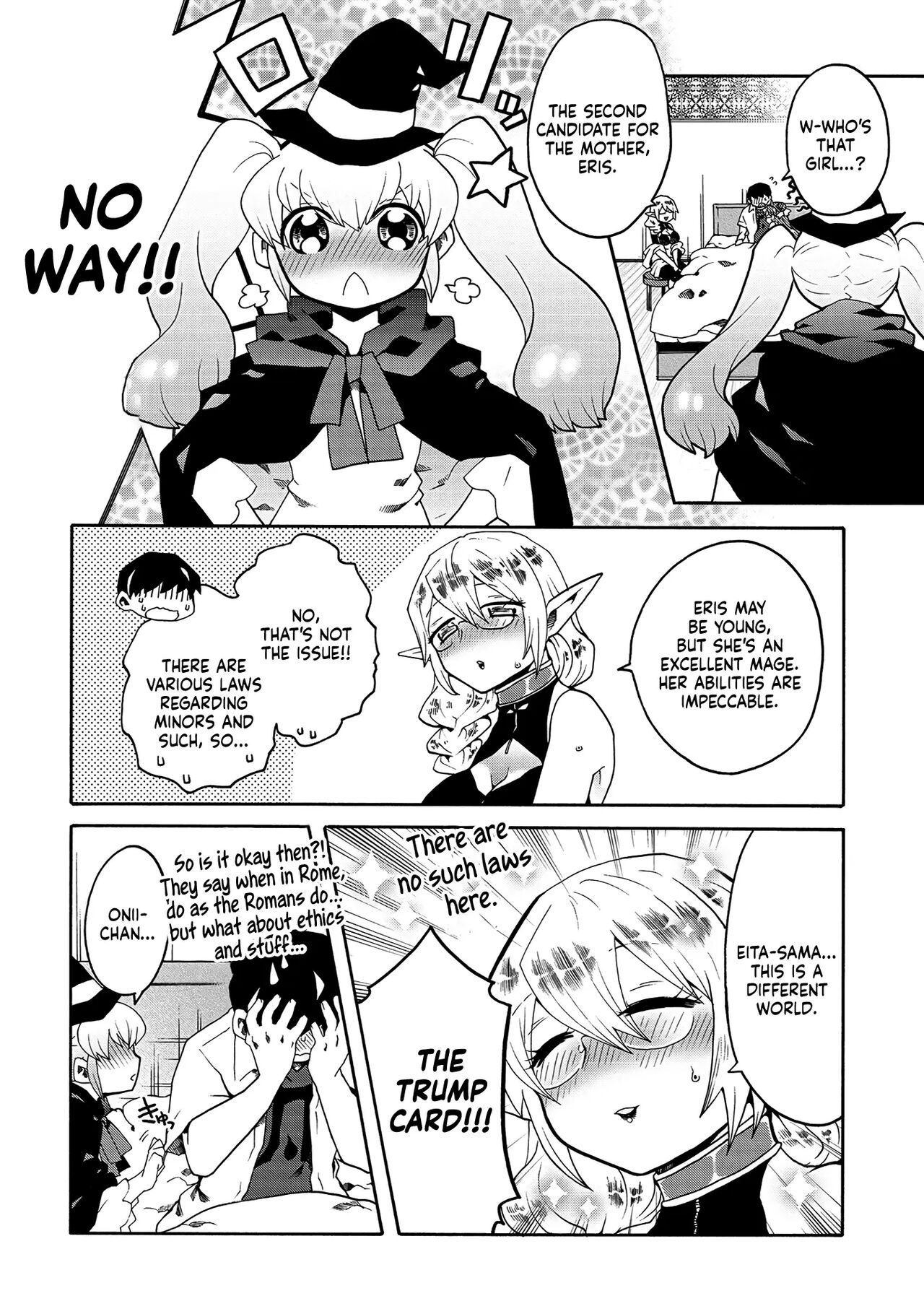 Erosugi Cheat De Isekai Harem♪ Comic Anthology | ; Otherworldly Harem with Extremely Erotic Cheats Comic Anthology(ongoing) Page 104