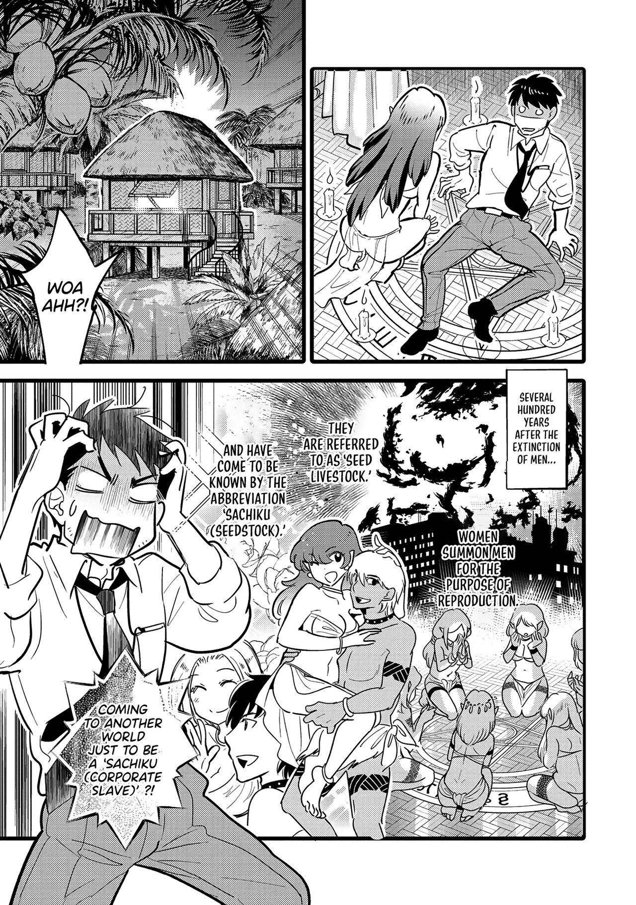 Erosugi Cheat De Isekai Harem♪ Comic Anthology | ; Otherworldly Harem with Extremely Erotic Cheats Comic Anthology(ongoing) Page 5